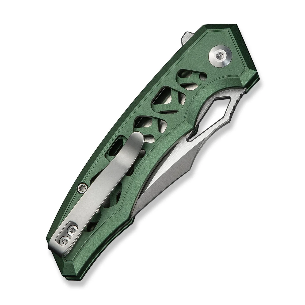 CIVIVI Anaaki Flipper & Thumb Hole & Button Lock Knife Aluminum Handle (2.98" Nitro-V Blade) C24039-3 - Image 12