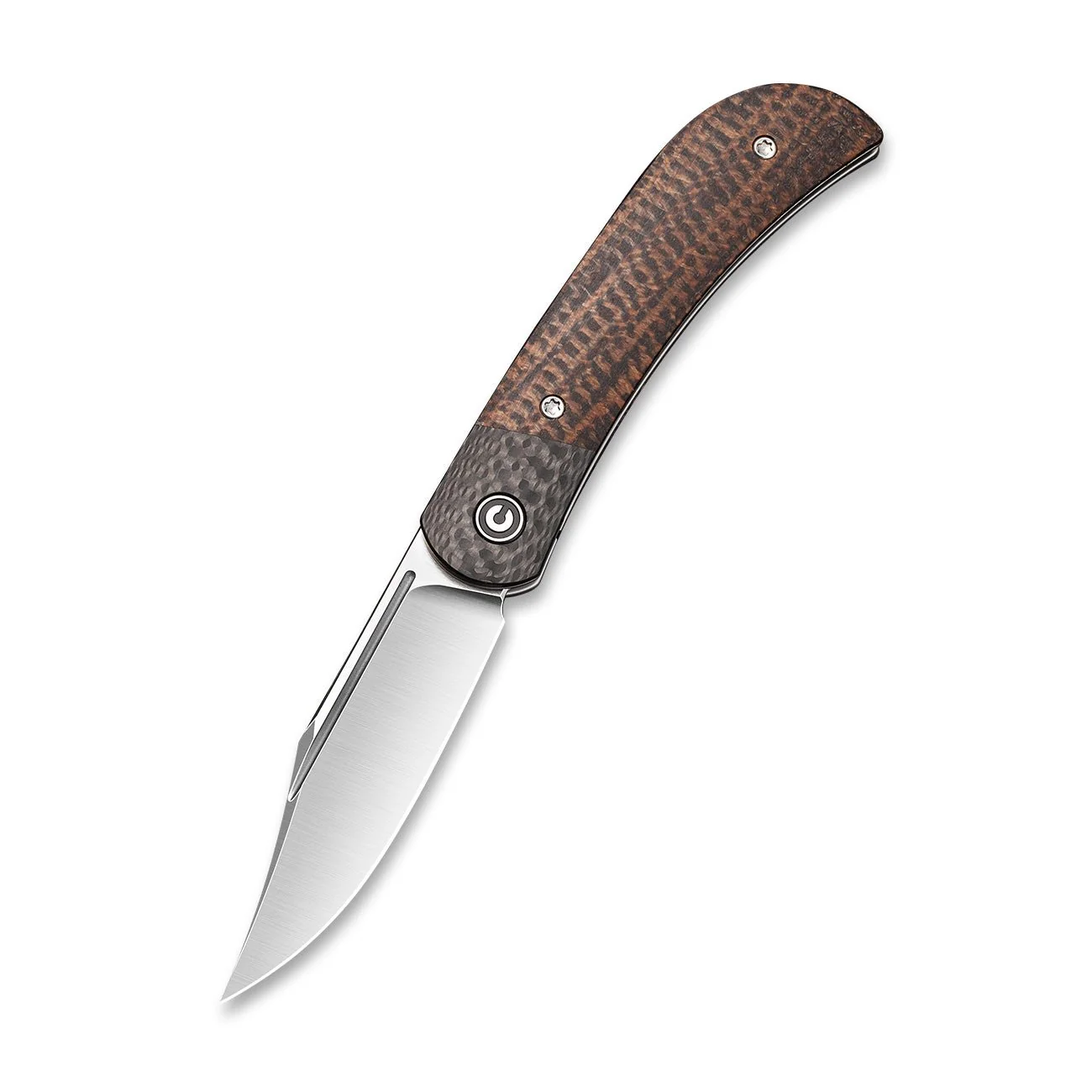 CIVIVI Appalachian Drifter II Front Flipper Knife Micarta & Carbon Fiber Handle (2.96" CPM S35VN Blade) C19010C-1 - Image 3