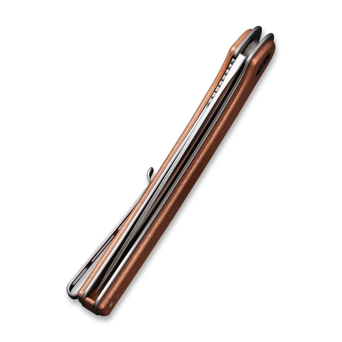CIVIVI Asticus Flipper Knife Copper Handle (3.80" D2 Blade) C2002F - Image 7
