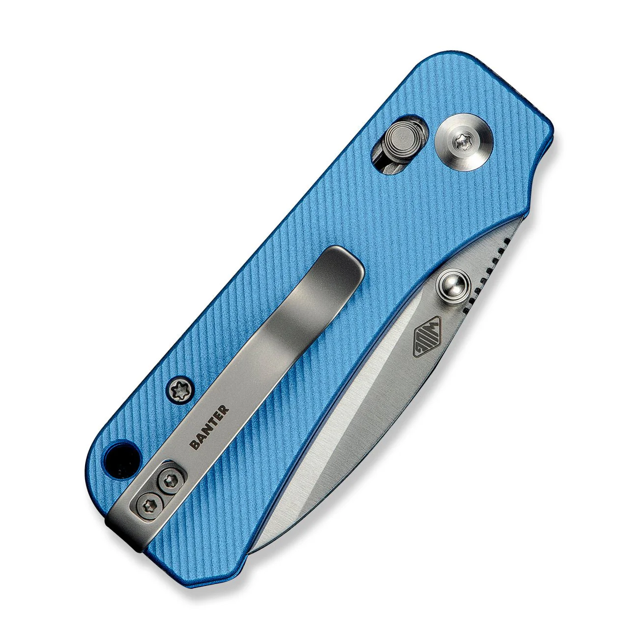 CIVIVI Baby Banter 2 Thumb Stud & Crossbar Lock Knife Aluminum Handle (2.34" Nitro-V Blade) C23074-1 - Image 13