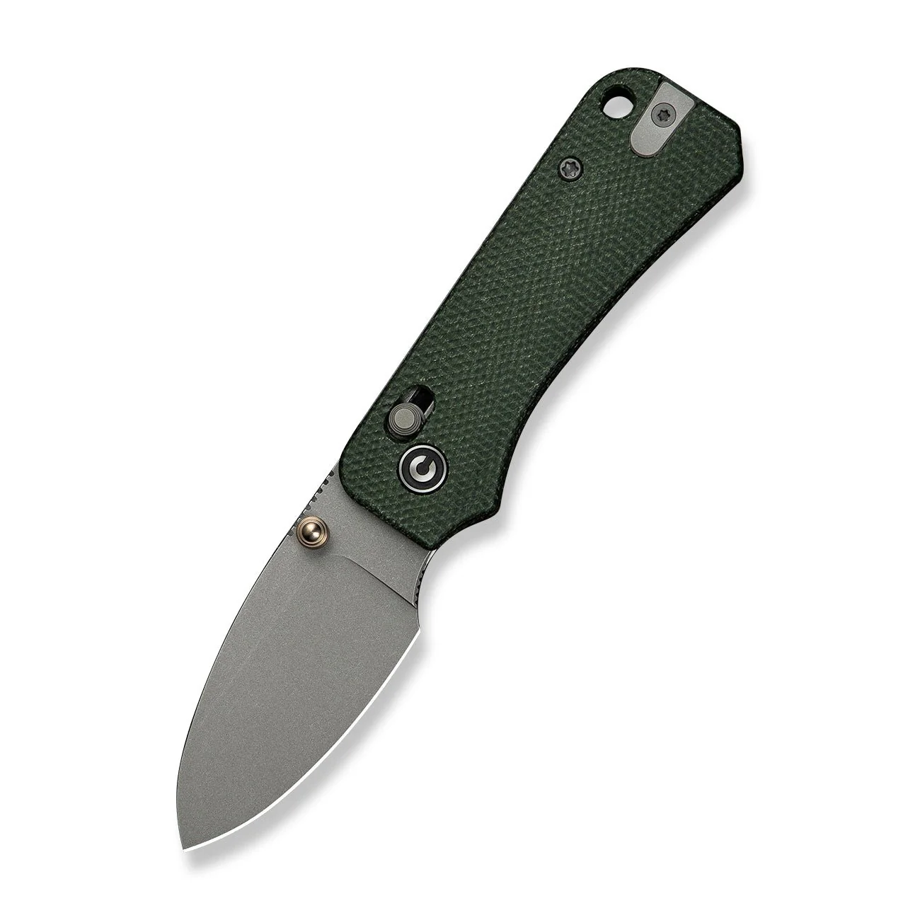 CIVIVI Baby Banter 2 Thumb Stud & Crossbar Lock Knife Micarta Handle (2.34" Nitro-V Blade) C23074-3 - Image 9