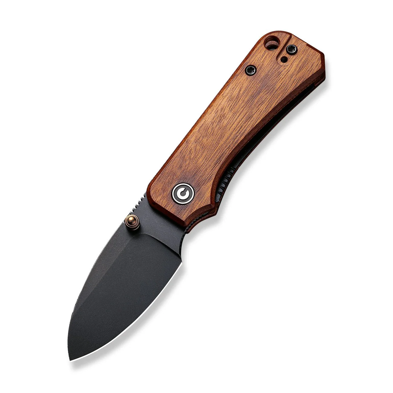 CIVIVI Baby Banter Thumb Stud Knife Wood Handle (2.34" Nitro-V Blade) C19068SB-2 - Image 10