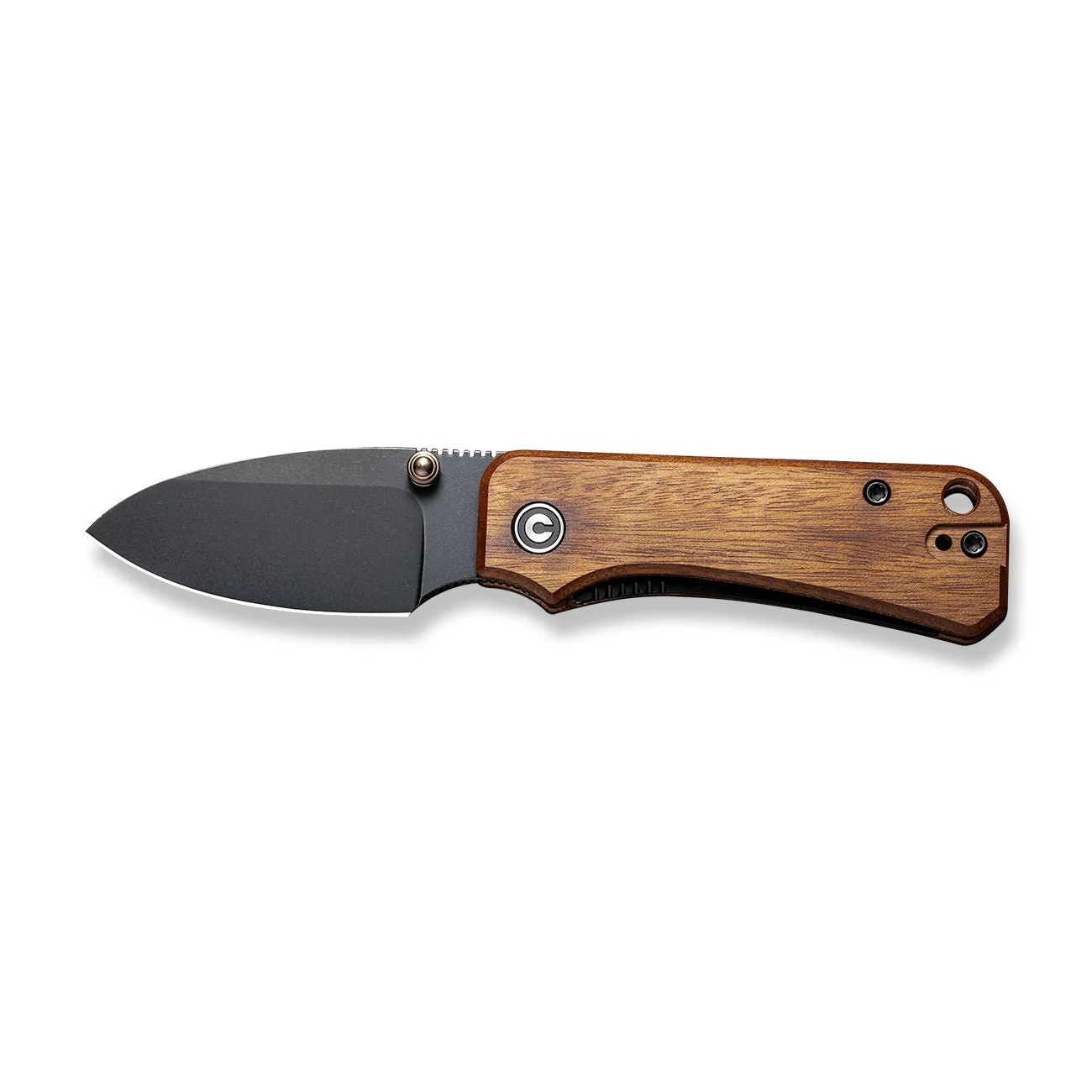 CIVIVI Baby Banter Thumb Stud Knife Wood Handle (2.34" Nitro-V Blade) C19068SB-2 - Image 11