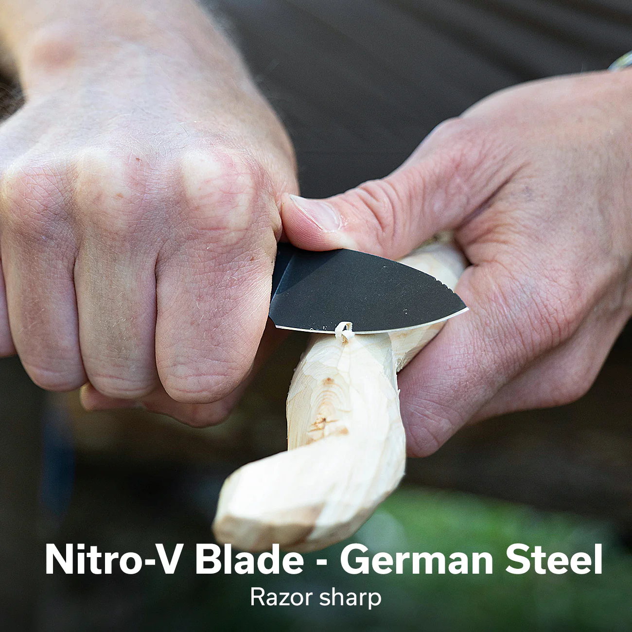 CIVIVI Baby Banter Fixed Blade Knife G10 Handle (2.39" Nitro-V Blade) C23045-1 - Image 3