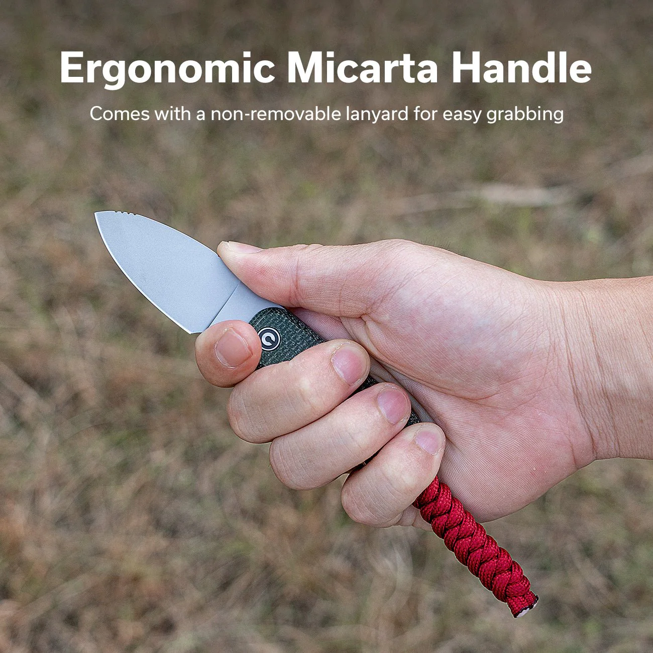 CIVIVI Baby Banter Fixed Blade Knife Micarta Handle (2.39" Nitro-V Blade) C23045-2 - Image 6