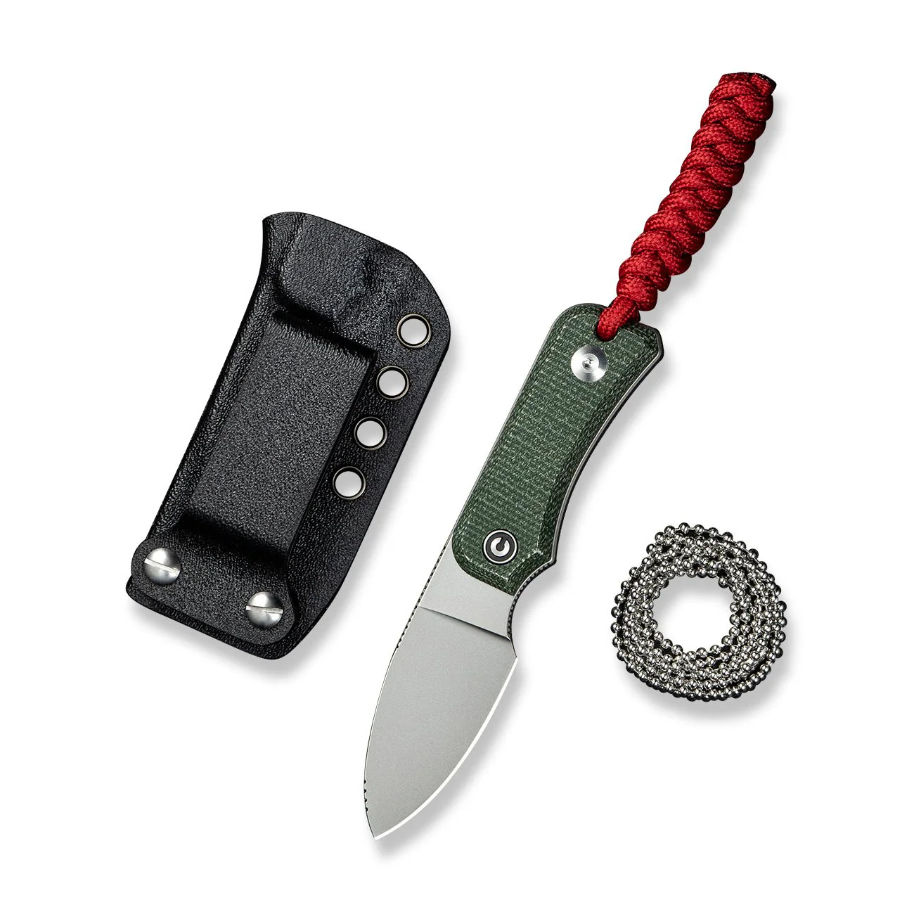 CIVIVI Baby Banter Fixed Blade Knife Micarta Handle (2.39" Nitro-V Blade) C23045-2 - Image 9