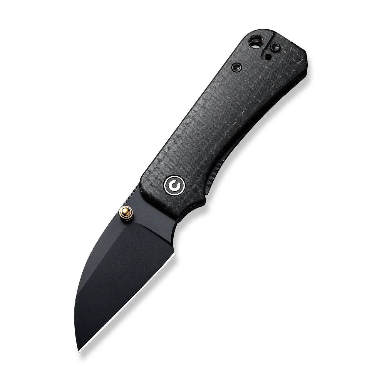 CIVIVI Baby Banter Wharncliffe Thumb Stud Knife Micarta Handle (2.32" Nitro-V Blade) C19068SC-1 - Image 8