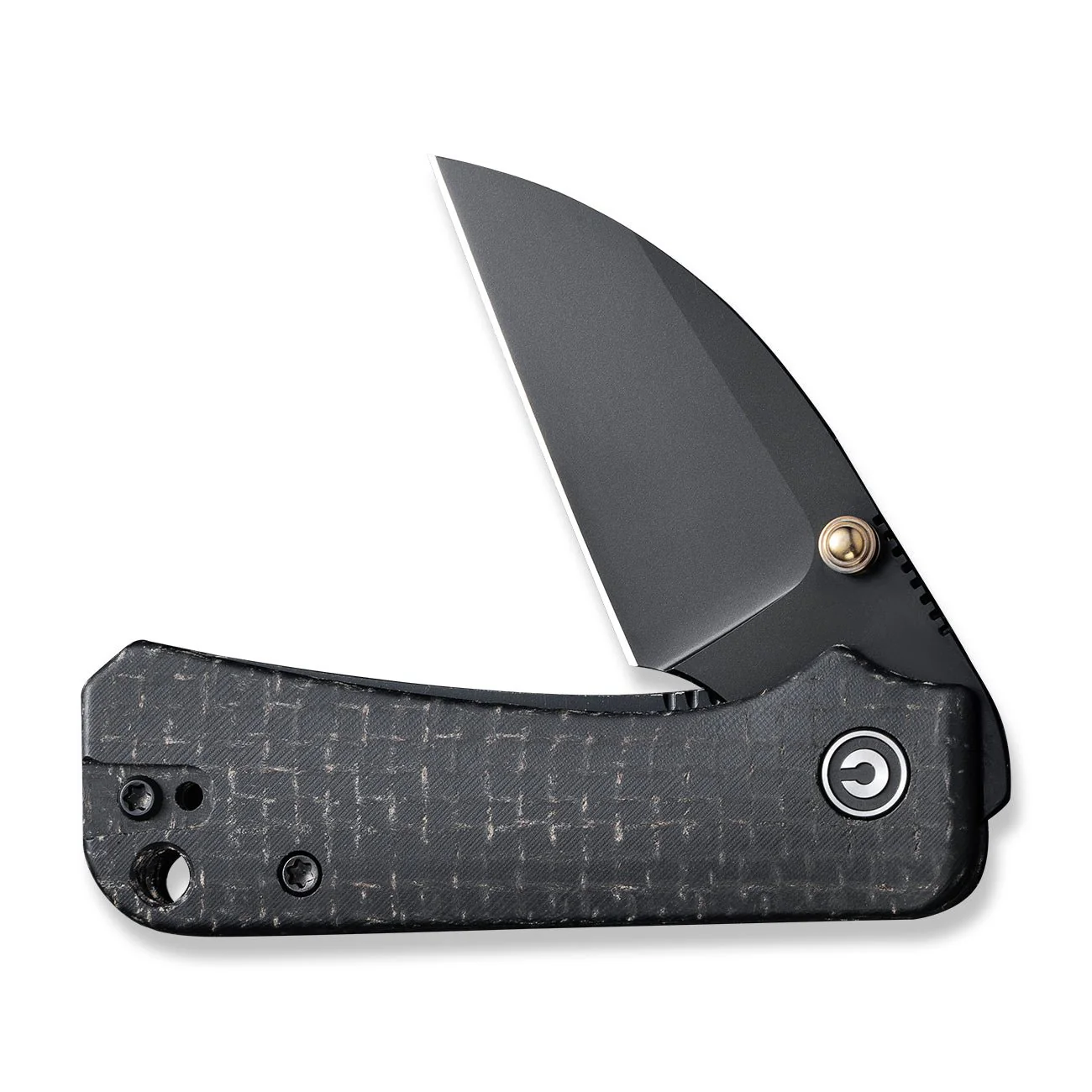 CIVIVI Baby Banter Wharncliffe Thumb Stud Knife Micarta Handle (2.32" Nitro-V Blade) C19068SC-1 - Image 9