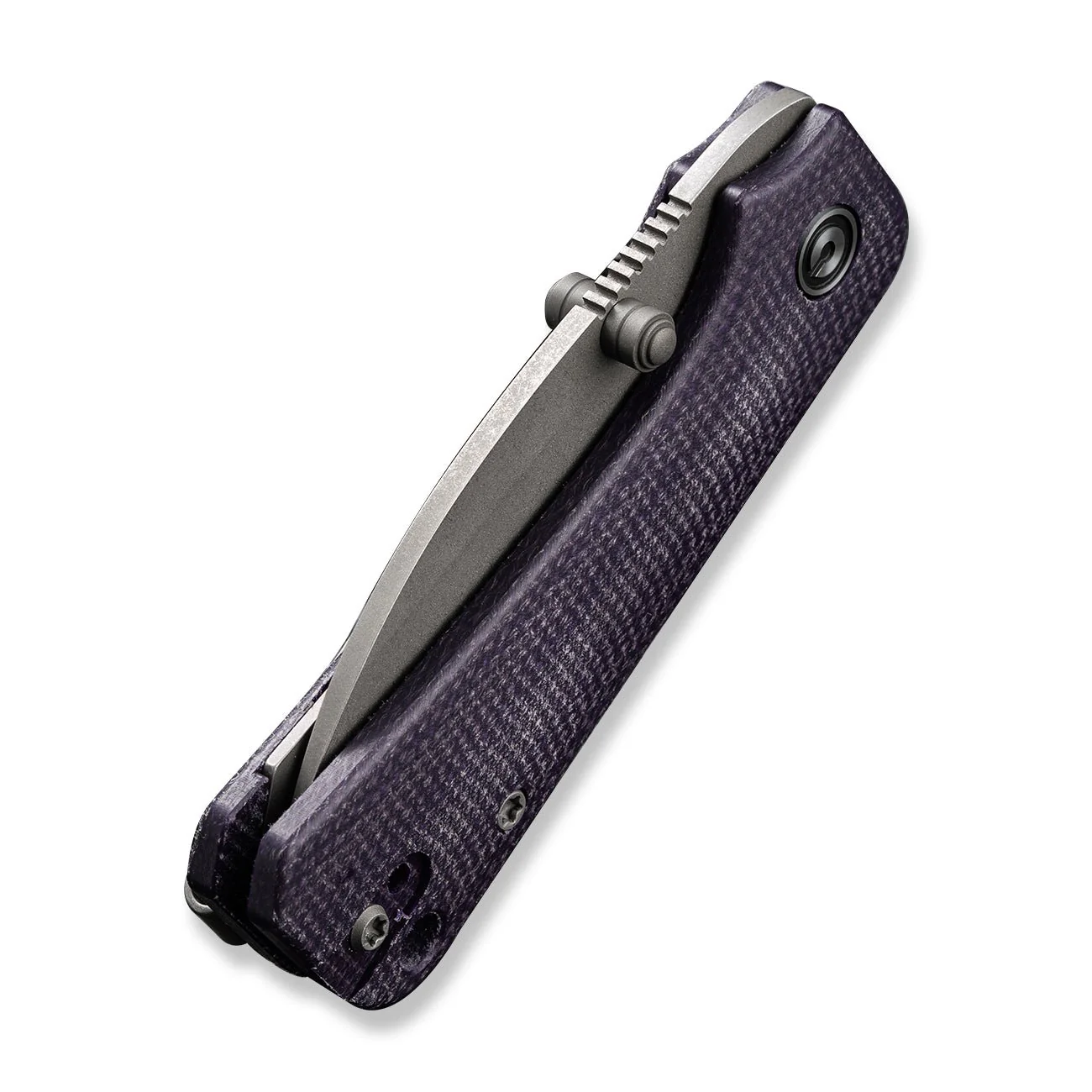 CIVIVI Baby Banter Wharncliffe Thumb Stud Knife Micarta Handle (2.32" Nitro-V Blade) C19068SC-2 - Image 13