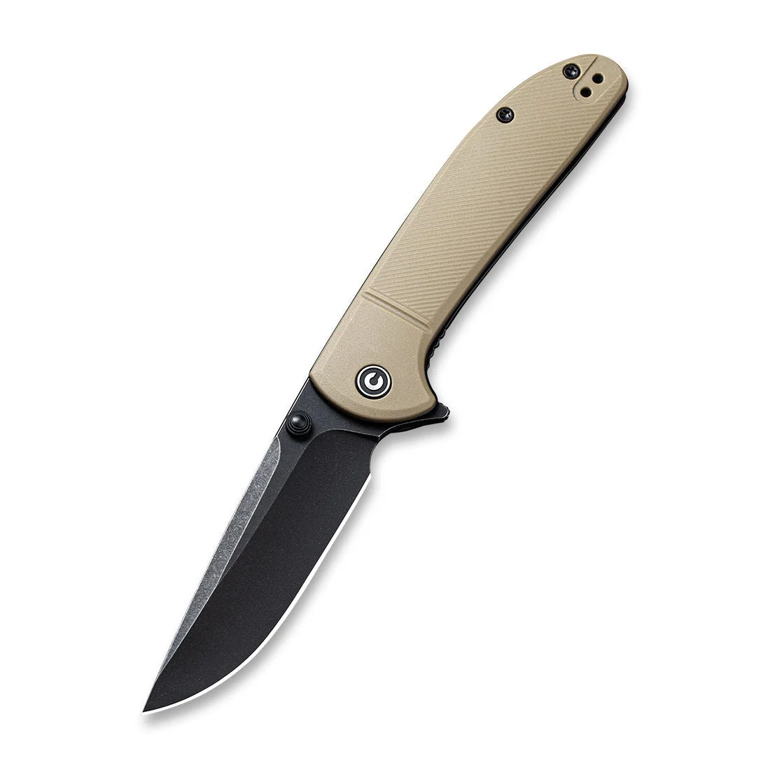 CIVIVI Badlands Vagabond Flipper & Thumb Stud Knife FRN Handle (3.25" 9Cr18MoV Blade) C2019A - Image 3