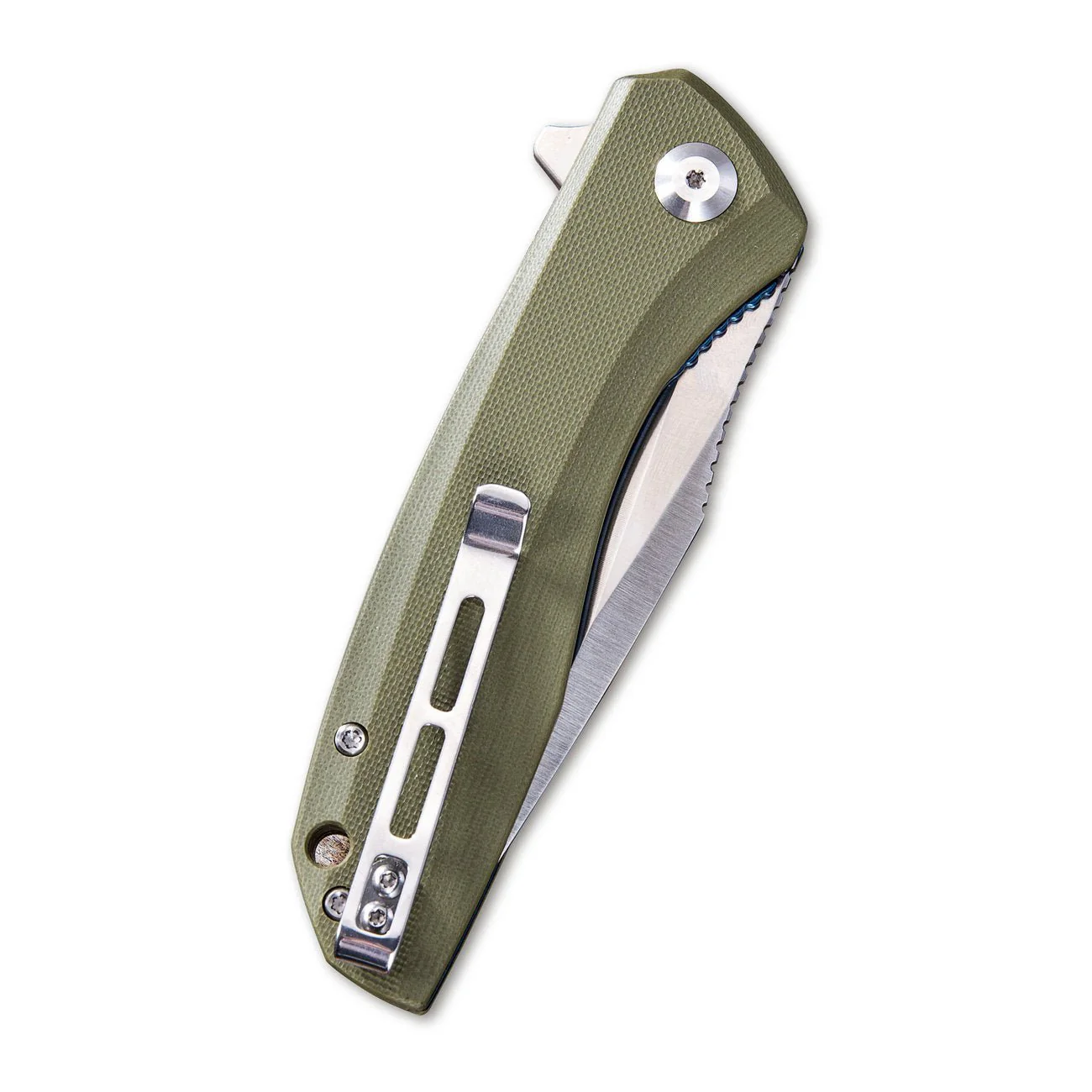 CIVIVI Baklash Flipper Knife G10 Handle (3.5" 9Cr18MoV Blade) C801A - Image 6