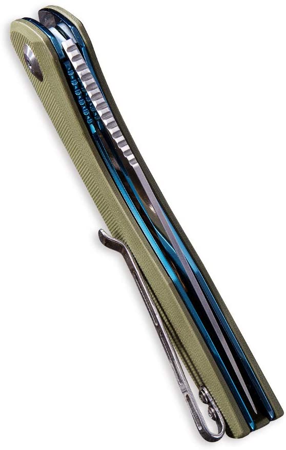 CIVIVI Baklash Flipper Knife G10 Handle (3.5" 9Cr18MoV Blade) C801A - Image 7