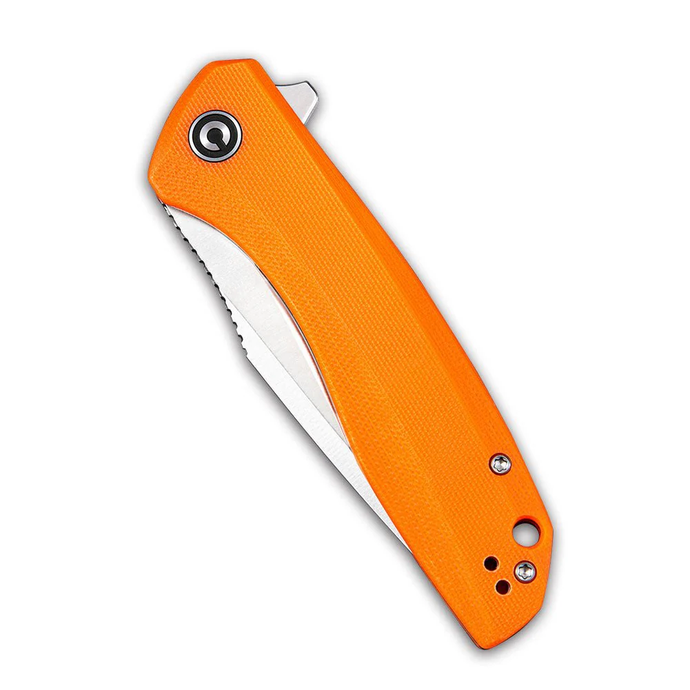CIVIVI Baklash Flipper Knife G10 Handle (3.5" 9Cr18MoV Blade) C801G - Image 5