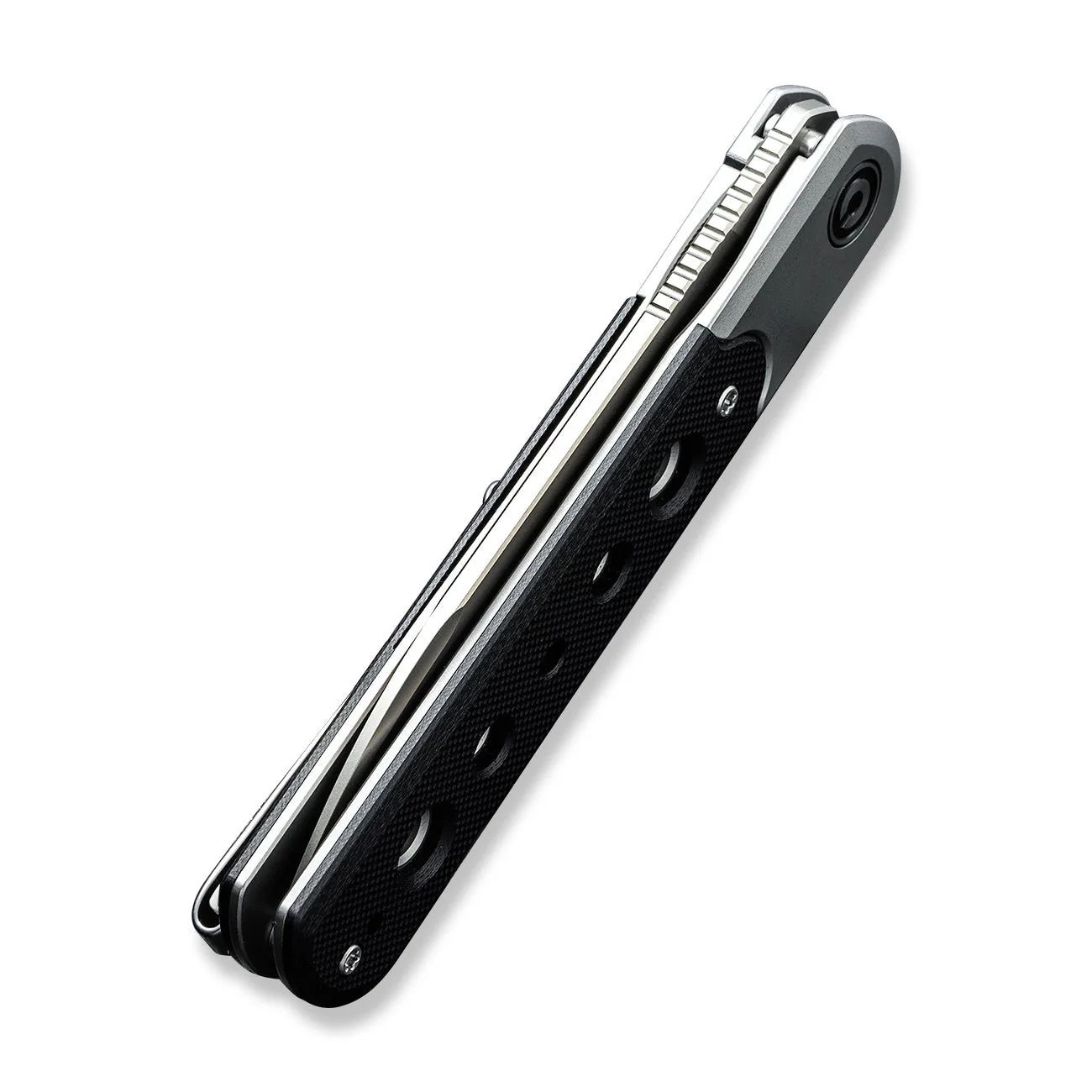CIVIVI Banneret Flipper Knife Stainless Steel & G10 Handle (3.48" Nitro-V Blade) C20040D-2 - Image 8