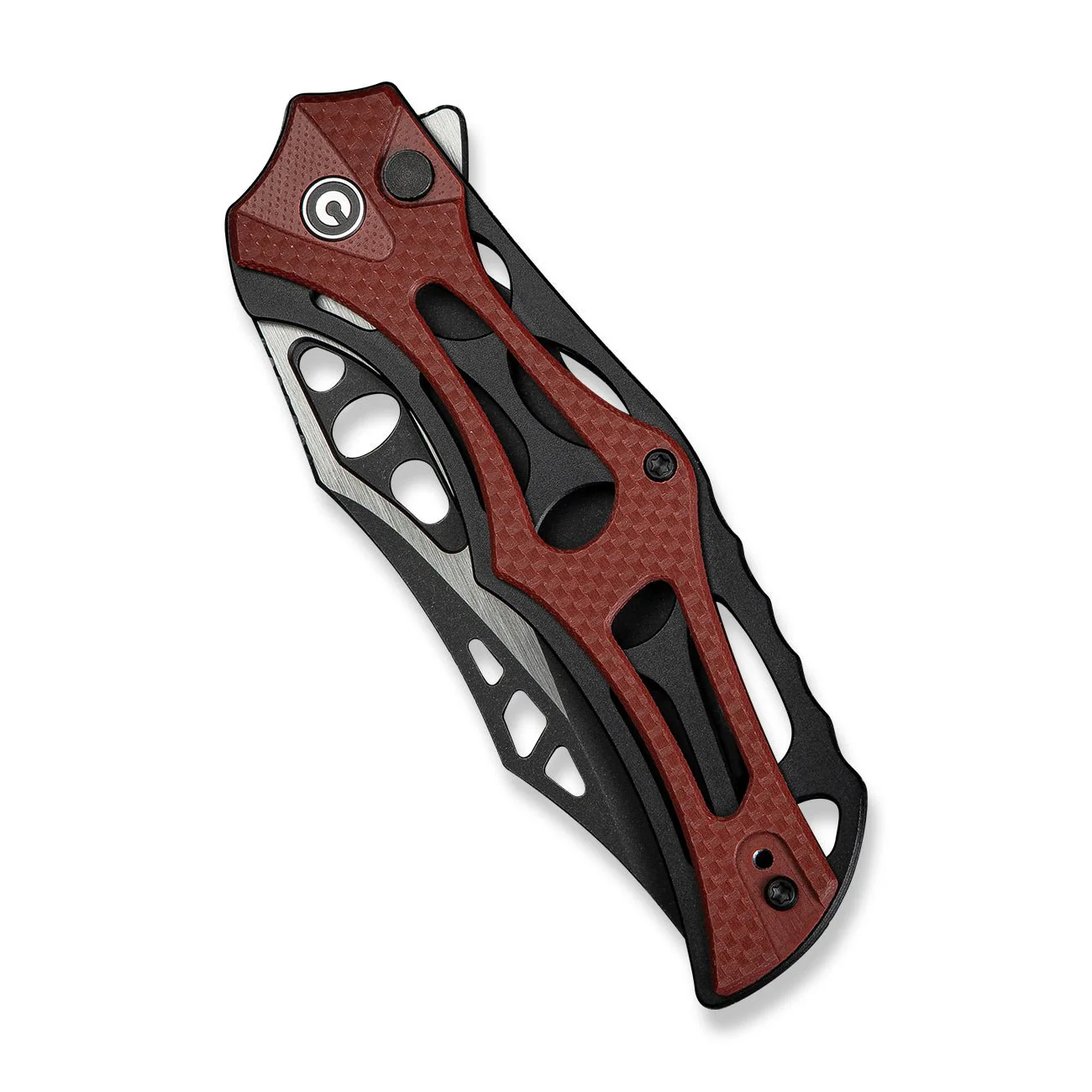 CIVIVI Biophase Flipper & Button Lock Knife Aluminum & G10 Handle (3.48" Nitro-V Blade) C23083C-1 - Image 11