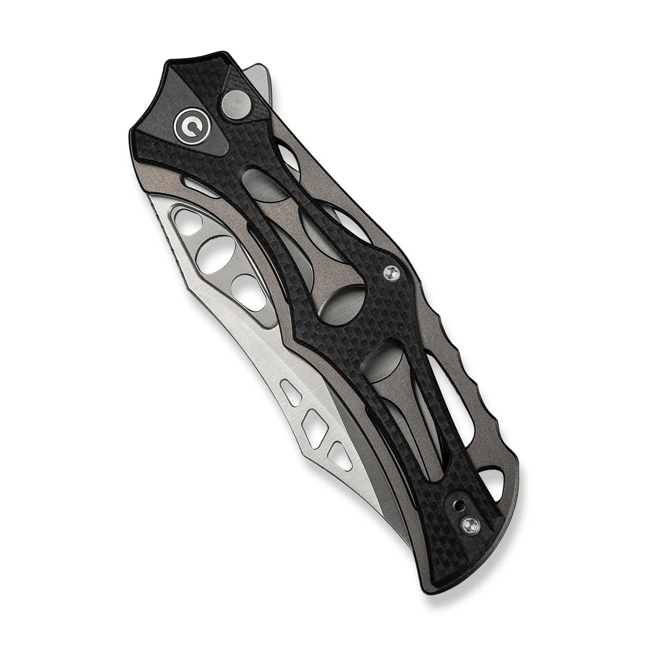 CIVIVI Biophase Flipper & Button Lock Knife Aluminum & G10 Handle (3.48" Nitro-V Blade) C23083C-3 - Image 11