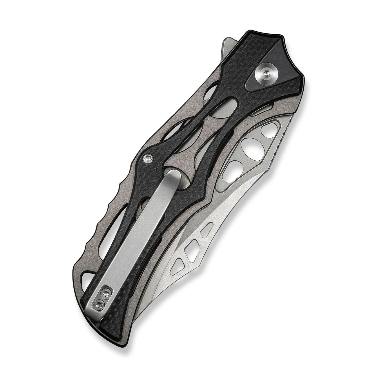 CIVIVI Biophase Flipper & Button Lock Knife Aluminum & G10 Handle (3.48" Nitro-V Blade) C23083C-3 - Image 12