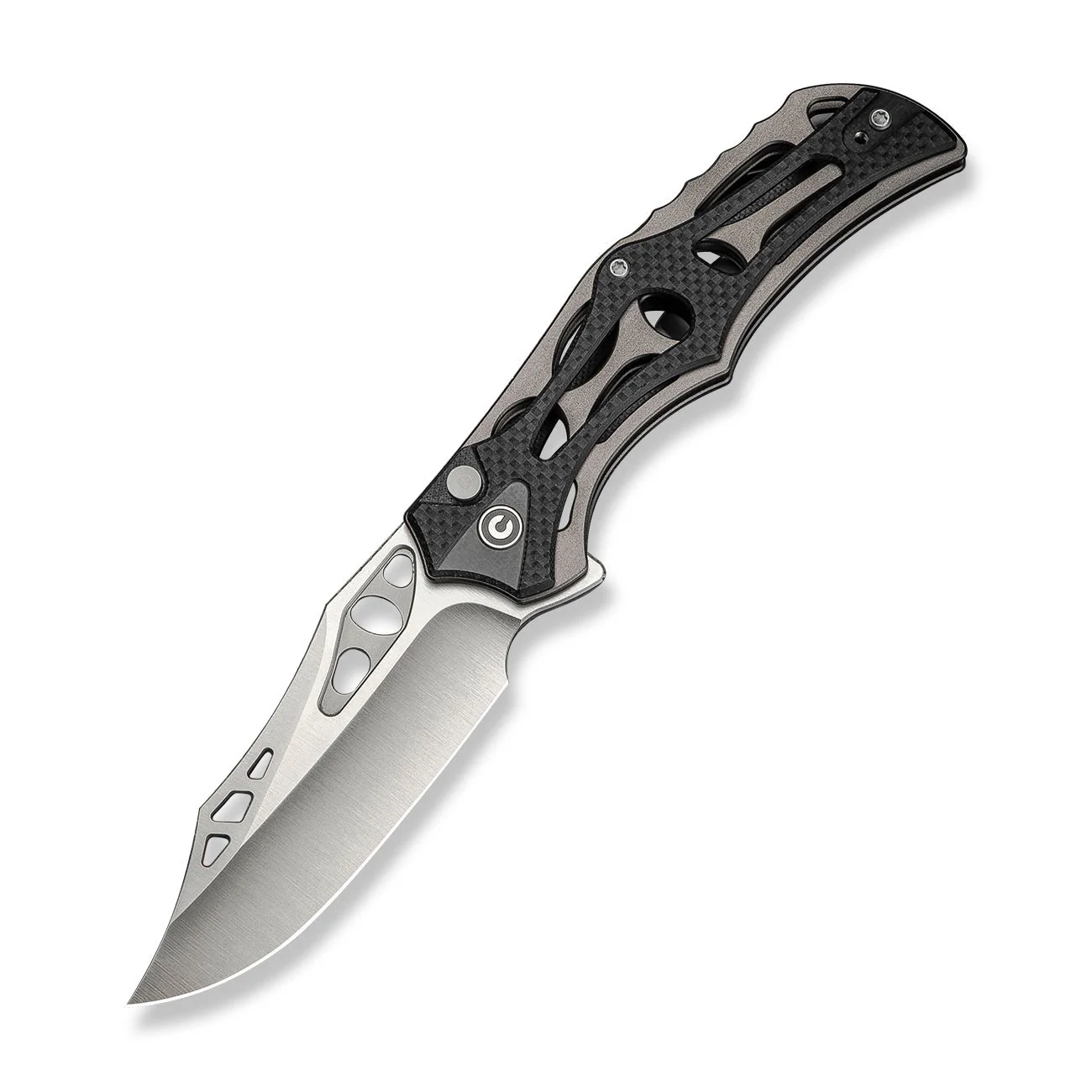 CIVIVI Biophase Flipper & Button Lock Knife Aluminum & G10 Handle (3.48" Nitro-V Blade) C23083C-3 - Image 8