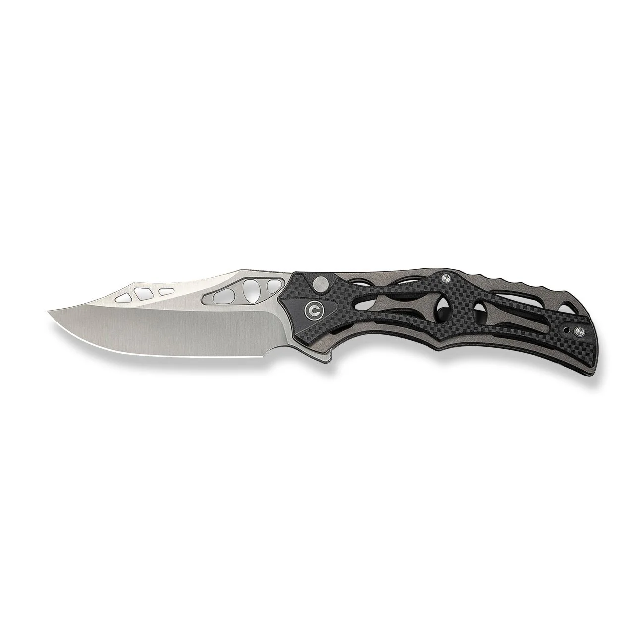 CIVIVI Biophase Flipper & Button Lock Knife Aluminum & G10 Handle (3.48" Nitro-V Blade) C23083C-3 - Image 9