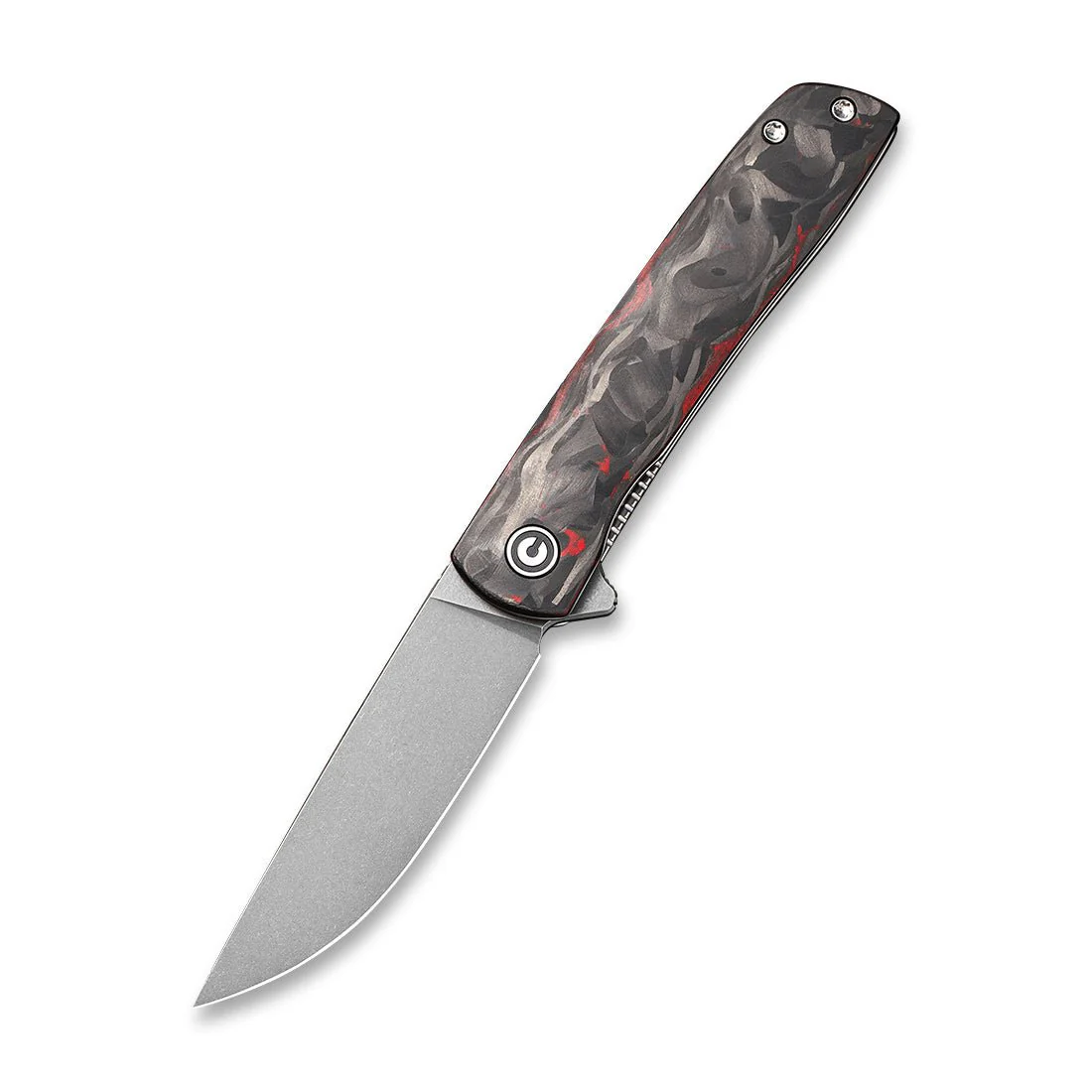 CIVIVI Bo Flipper Knife Carbon Fiber Handle (2.92'' Nitro-V Blade) C20009B-B - Image 3