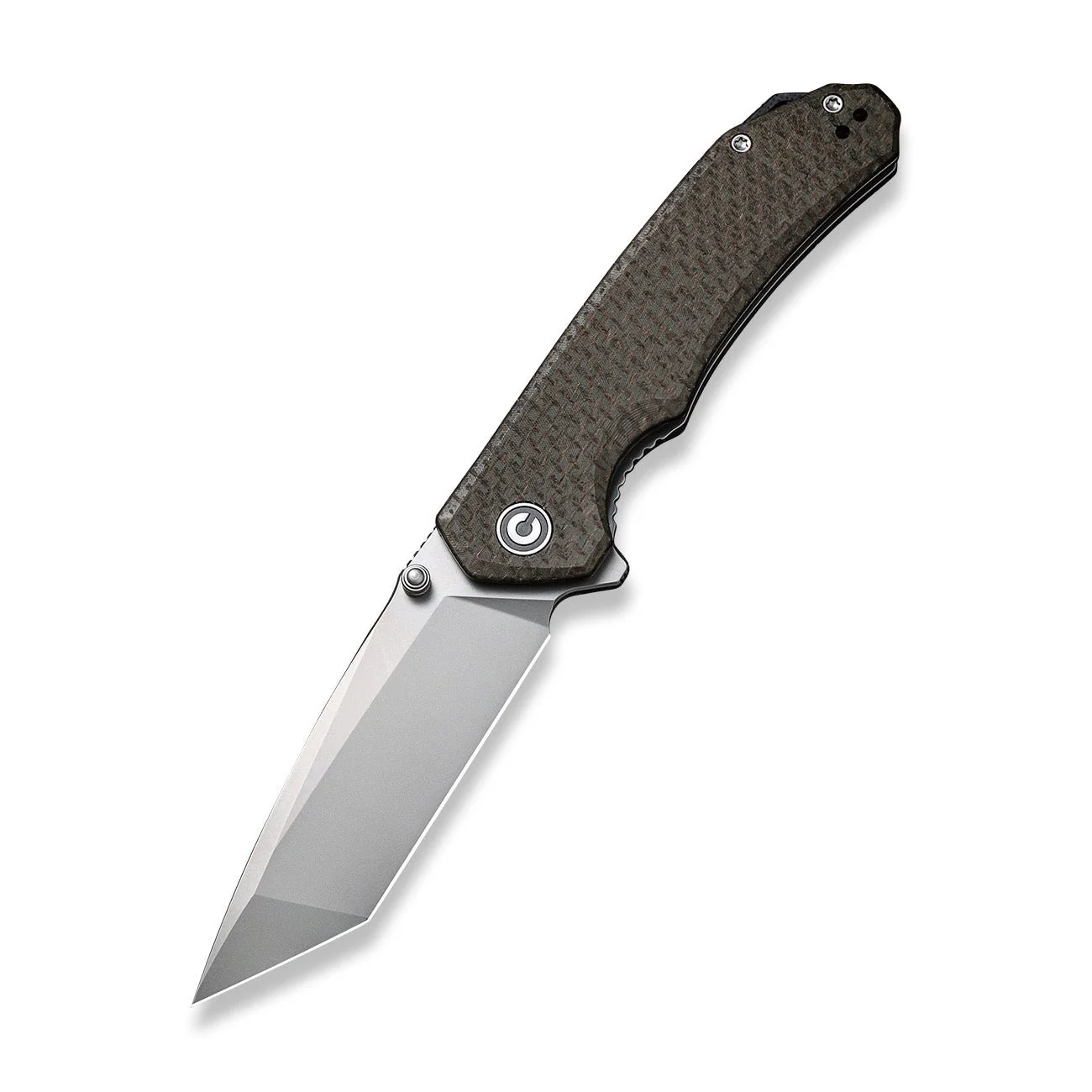 CIVIVI Brazen Flipper & Thumb Stud Knife Micarta Handle (3.46" D2 Blade) C2023F - Image 3