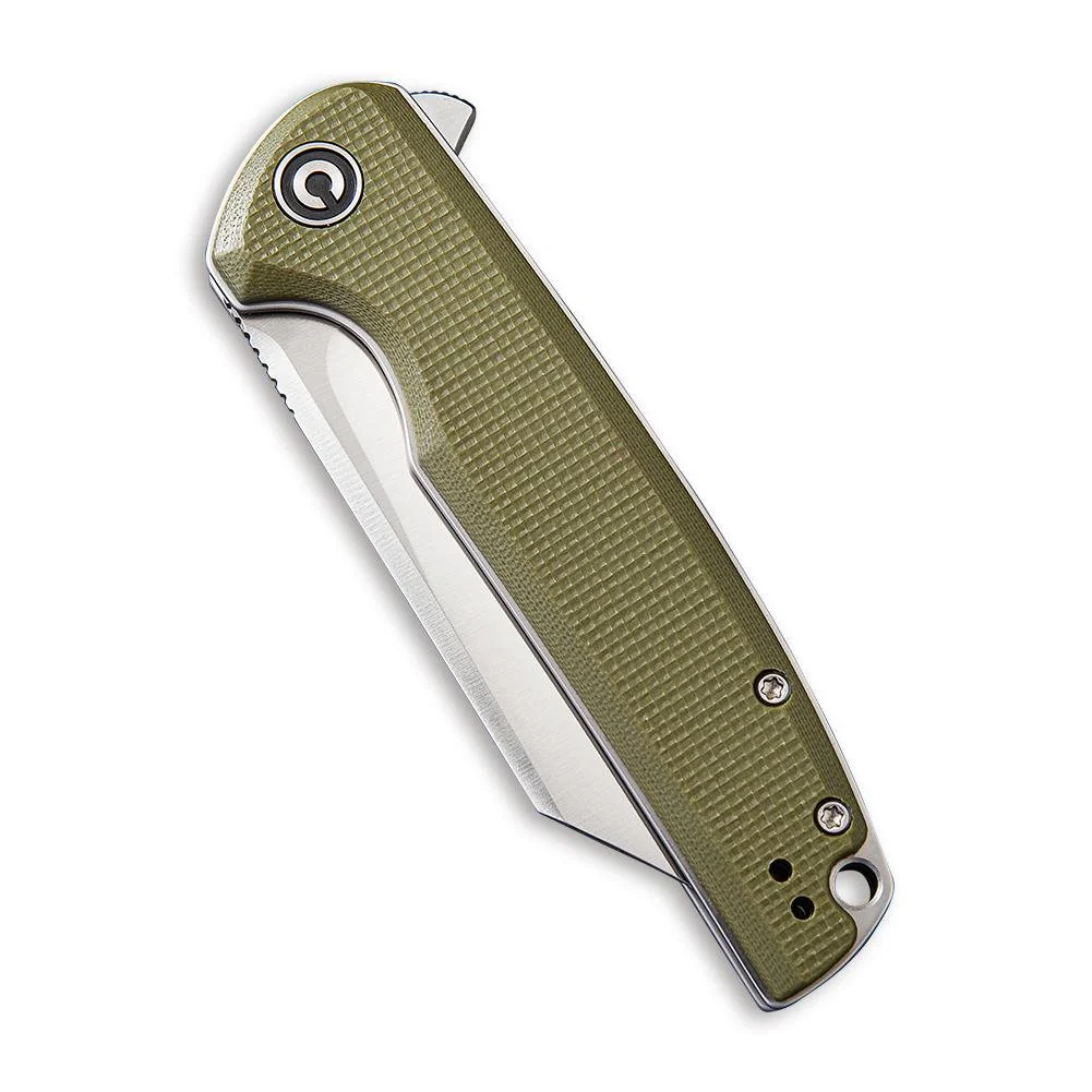 CIVIVI Brigand Flipper Knife G10 Handle (3.46" D2 Blade) C909A - Image 5