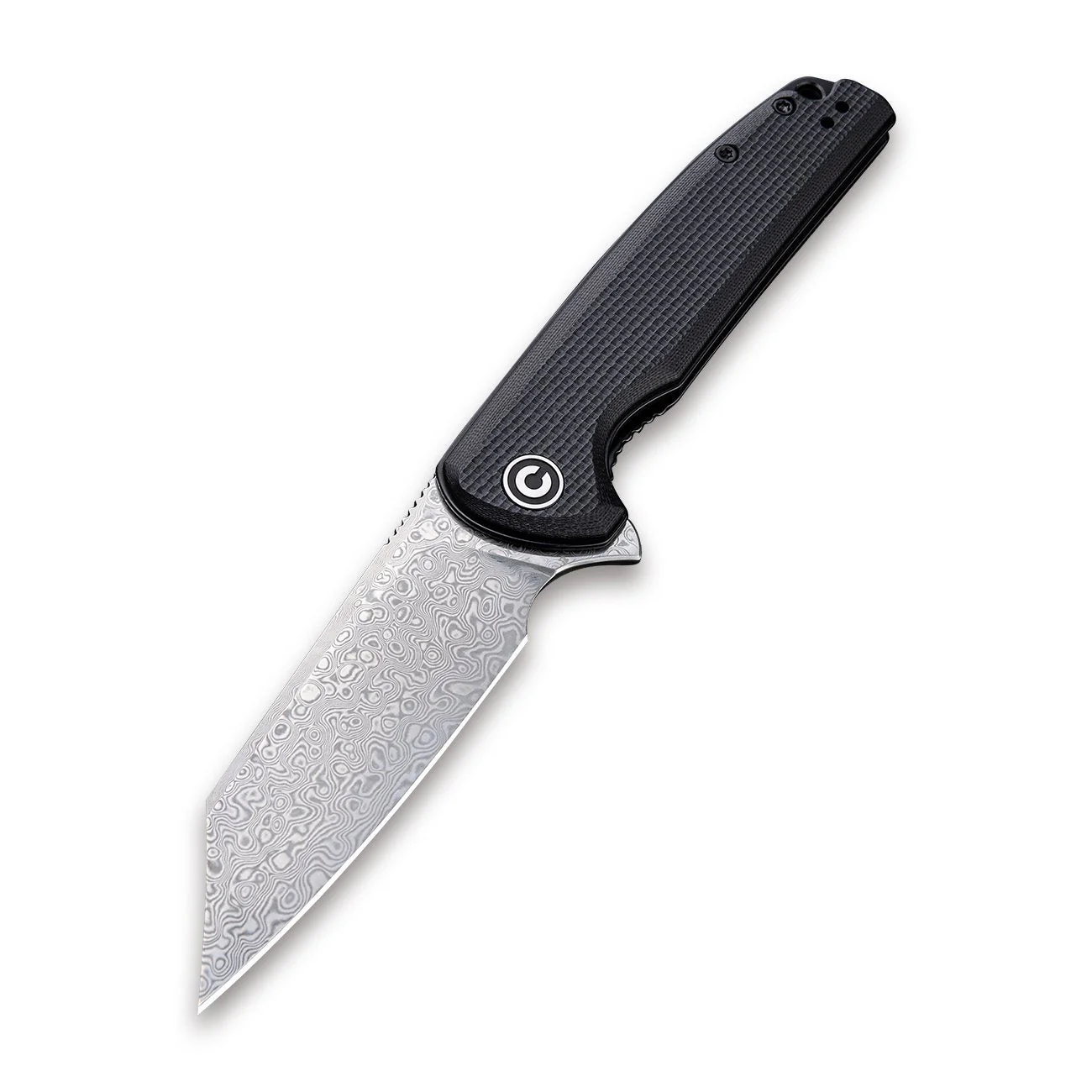CIVIVI Brigand Flipper Knife G10 Handle (3.46" Damascus Blade) C909DS - Image 3
