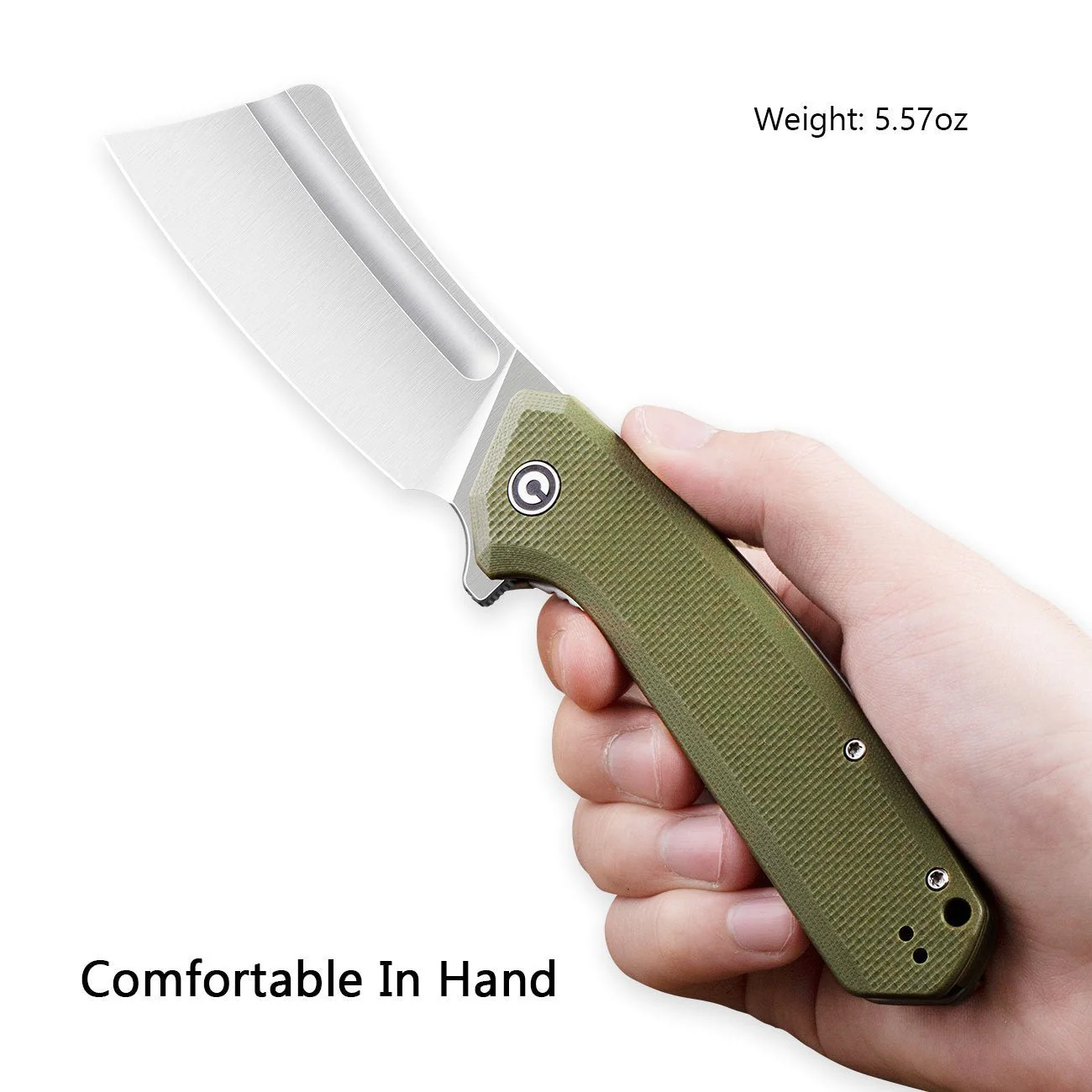 CIVIVI Bullmastiff Flipper Knife G10 Handle (3.83" 9Cr18MoV Blade) C2006A - Image 4