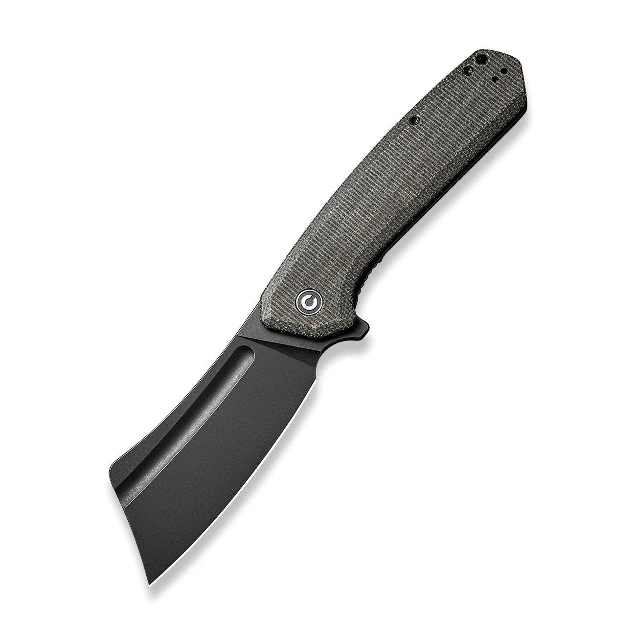 CIVIVI Bullmastiff Flipper Knife Micarta Handle (3.83" 9Cr18MoV Blade) C2006F - Image 3