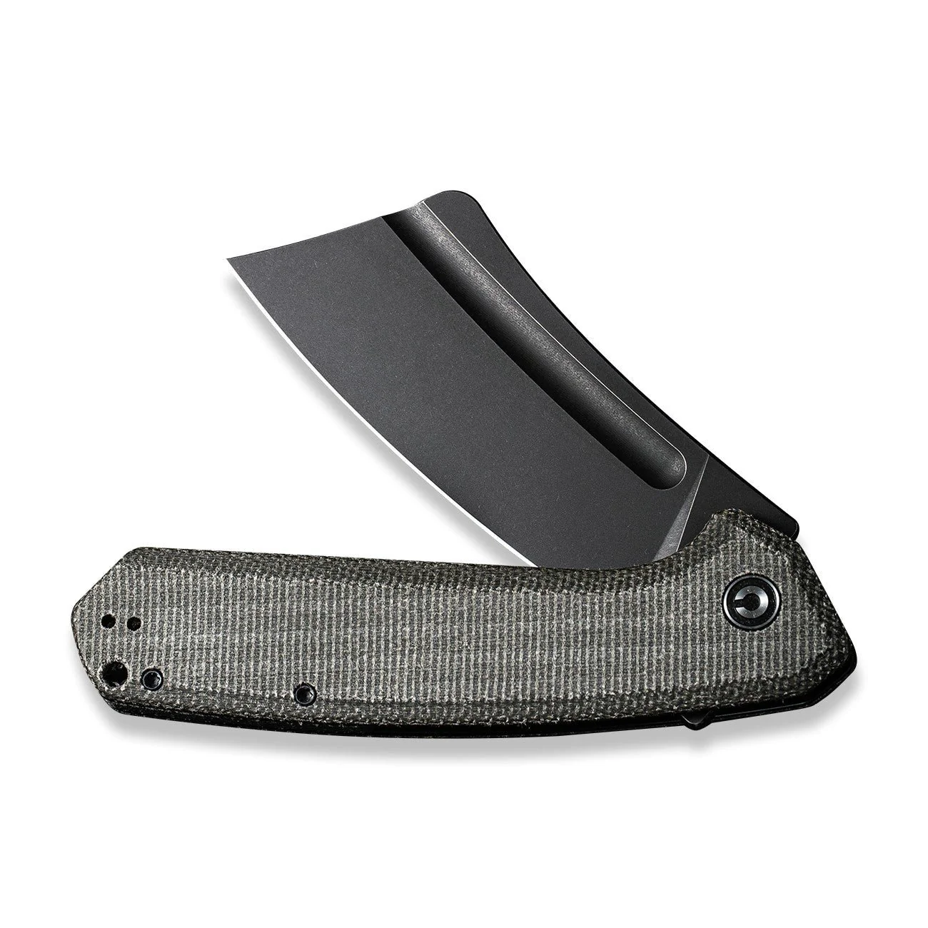 CIVIVI Bullmastiff Flipper Knife Micarta Handle (3.83" 9Cr18MoV Blade) C2006F - Image 4