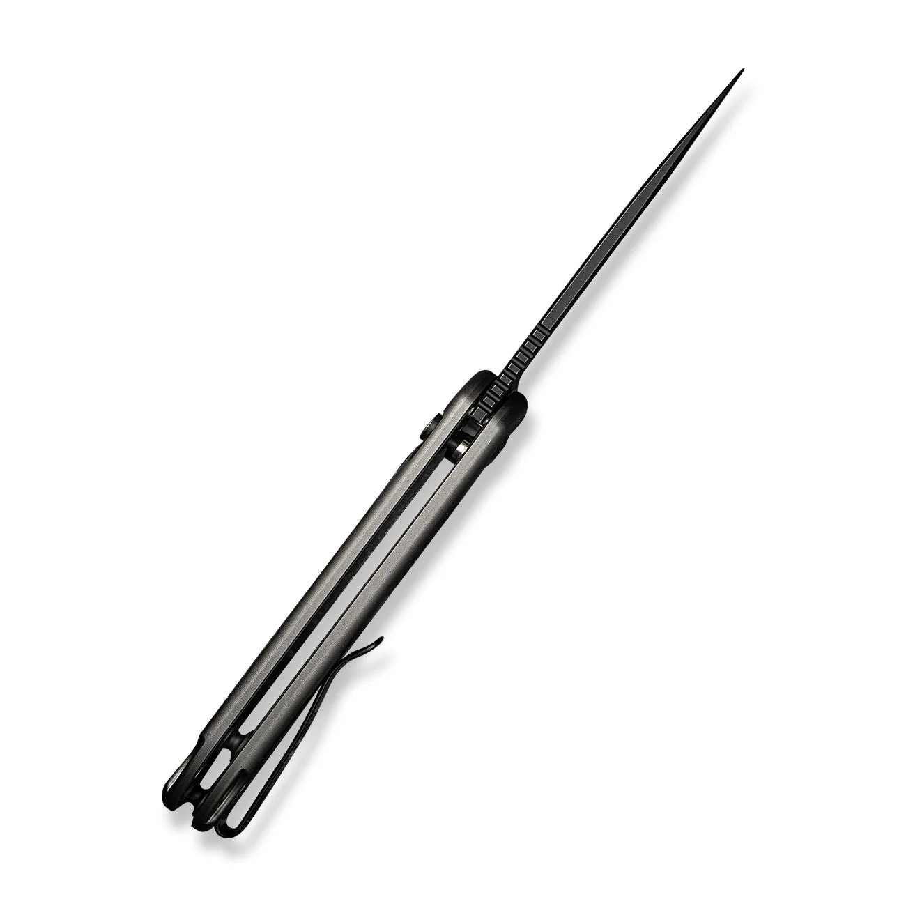 CIVIVI Button Lock Elementum II Flipper Knife Aluminum Handle (2.96" Nitro-V Blade) C18062PD-1 - Image 14
