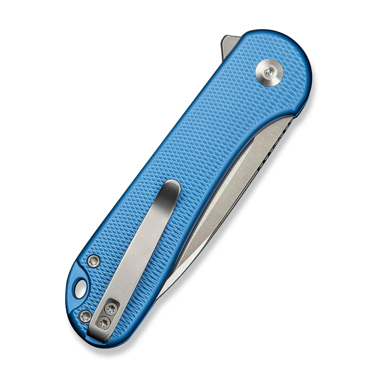CIVIVI Button Lock Elementum II Flipper Knife Aluminum Handle (2.96" Nitro-V Blade) C18062PD-2 - Image 12