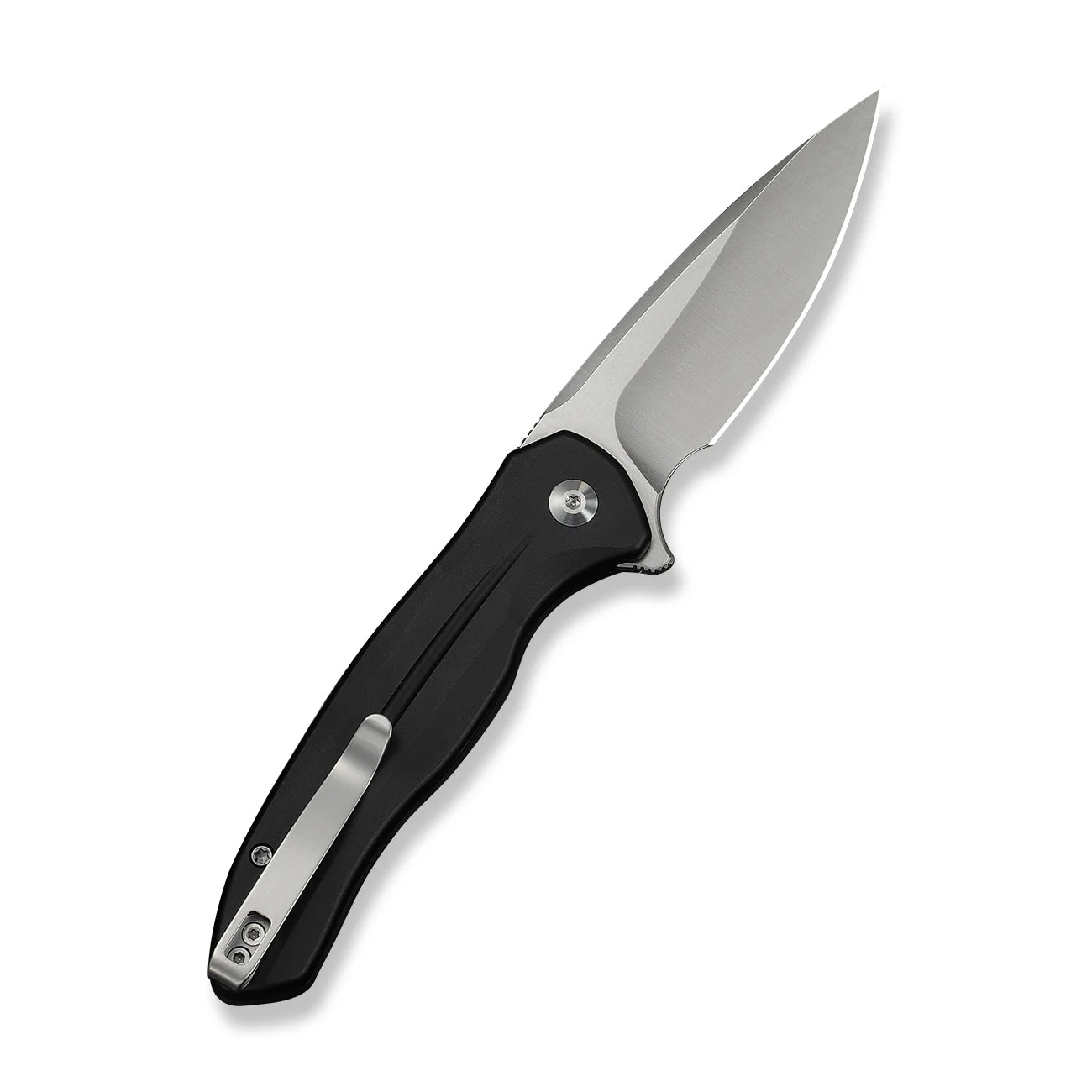 CIVIVI Button Lock Kitefin Flipper Knife Aluminum Handle (3.22" 14C28N Blade) C24091-1 - Image 7