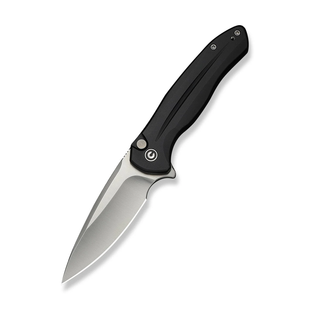 CIVIVI Button Lock Kitefin Flipper Knife Aluminum Handle (3.22" 14C28N Blade) C24091-1 - Image 8