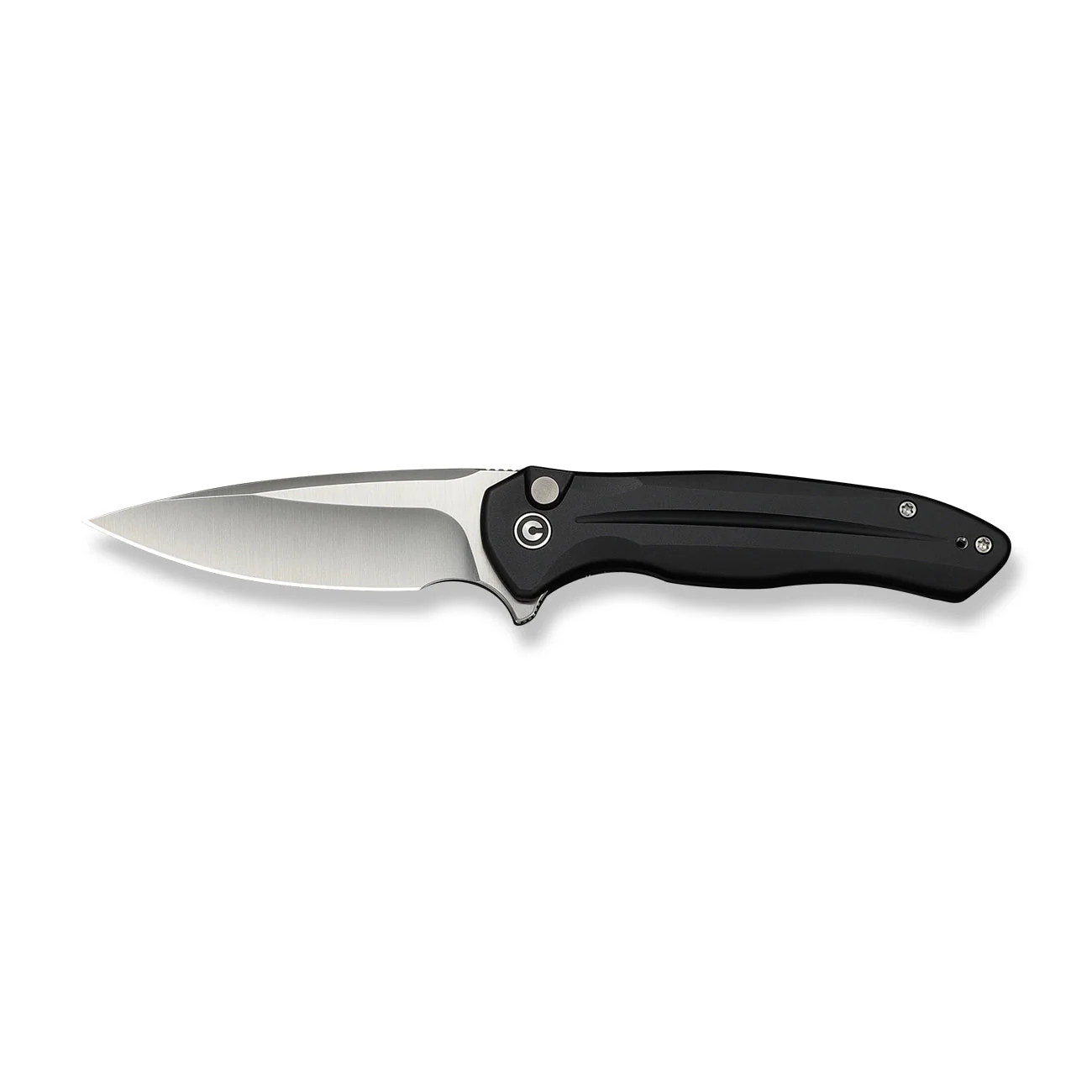 CIVIVI Button Lock Kitefin Flipper Knife Aluminum Handle (3.22" 14C28N Blade) C24091-1 - Image 9