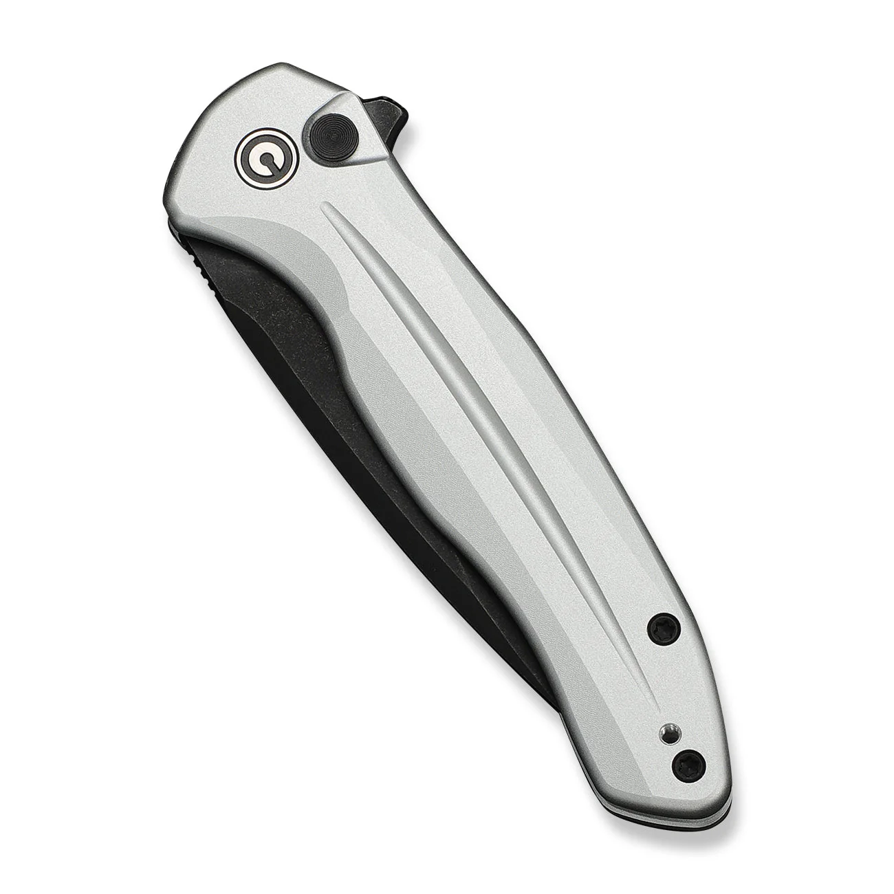 CIVIVI Button Lock Kitefin Flipper Knife Aluminum Handle (3.22" 14C28N Blade) C24091-2 - Image 11