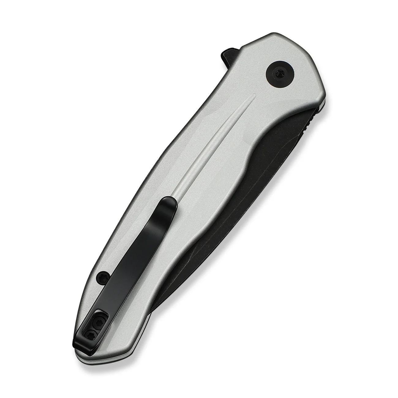 CIVIVI Button Lock Kitefin Flipper Knife Aluminum Handle (3.22" 14C28N Blade) C24091-2 - Image 12