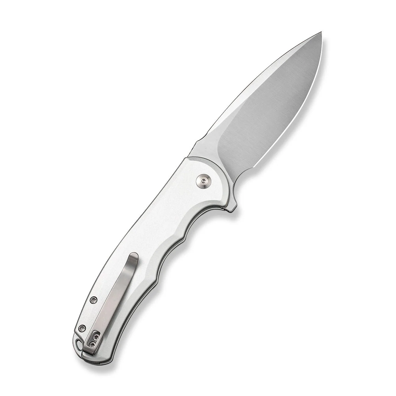 CIVIVI Button Lock Praxis Flipper Knife Aluminum Handle (3.75" Nitro-V Blade) C18026E-2 - Image 7