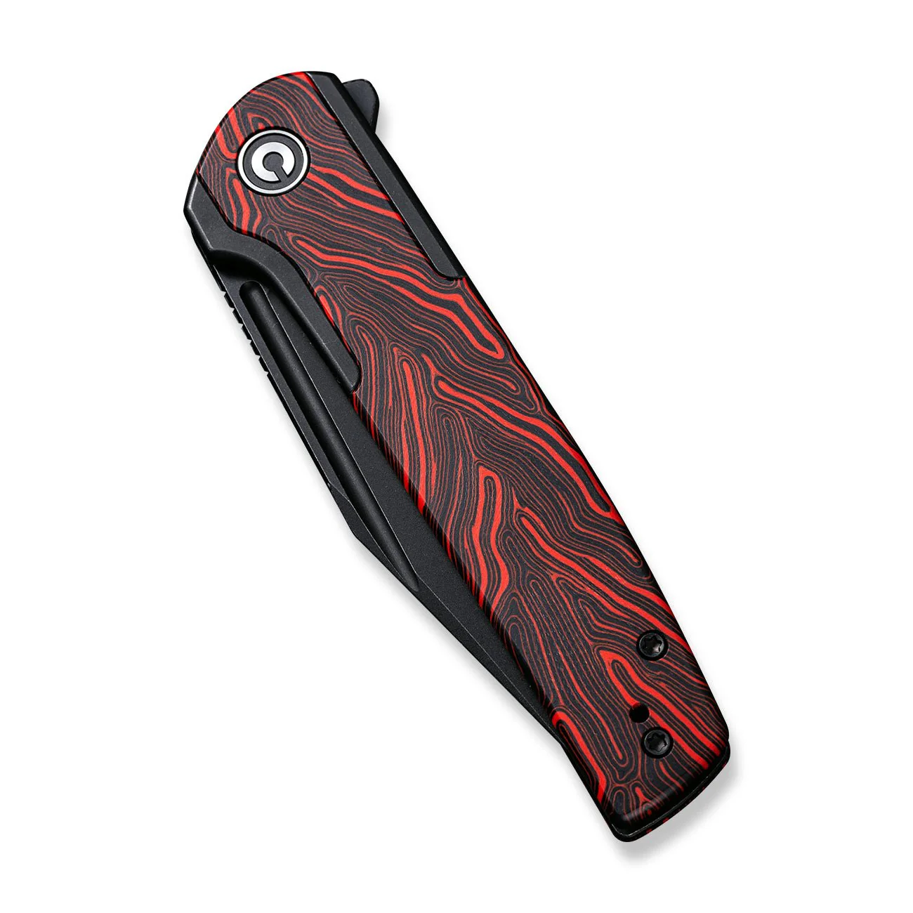 CIVIVI Cachet Flipper Knife Stainless Steel & G10 Handle (3.48" 14C28N Blade) C20041C-1 - Image 6