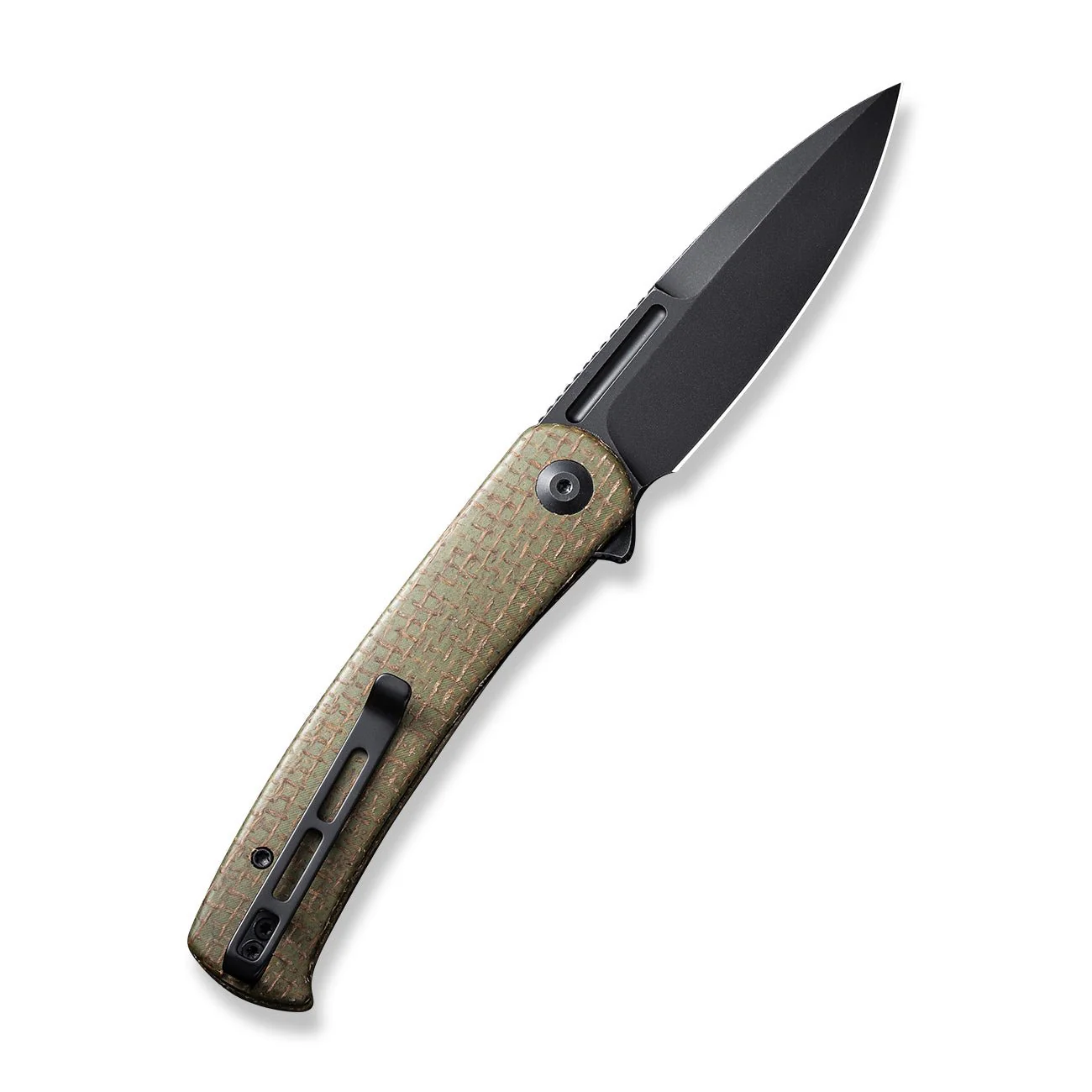 CIVIVI Caetus Flipper Knife Micarta Handle (3.48" 14C28N Blade) C21025C-3 - Image 7