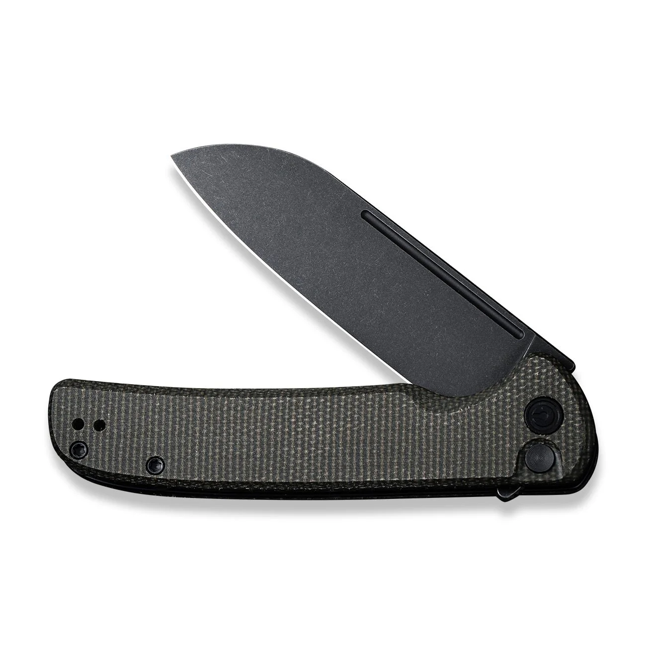CIVIVI Chevalier Flipper & Button Lock Knife Micarta Handle (3.46" 14C28N Blade) C20022-2 - Image 4