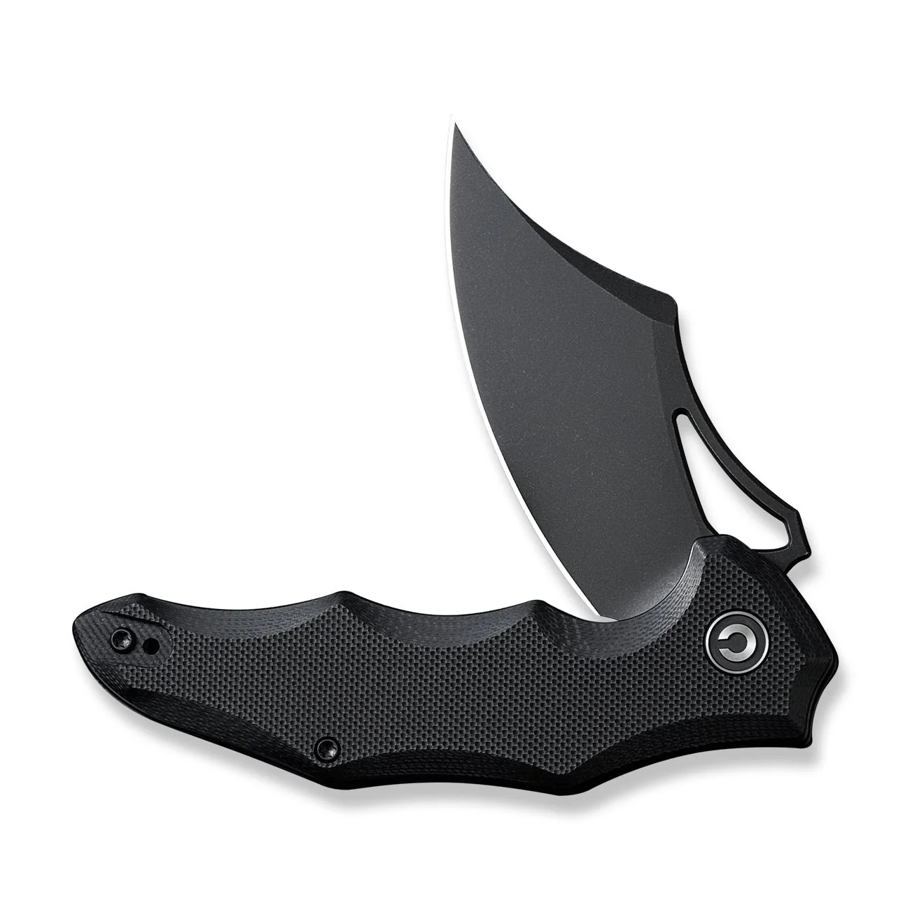 CIVIVI Chiro Flipper & Thumb Hole Knife G10 Handle (3.1" 14C28N Blade) C23046-1 - Image 10