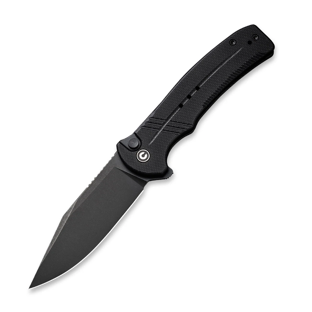 CIVIVI Cogent Flipper & Button Lock Knife G10 Handle (3.47" 14C28N Blade) C20038D-1 - Image 3