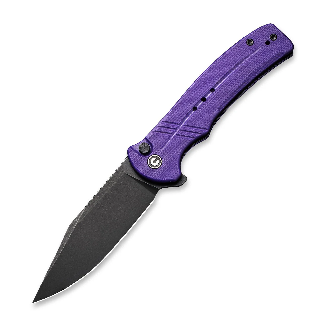 CIVIVI Cogent Flipper & Button Lock Knife G10 Handle (3.47" 14C28N Blade) C20038D-2 - Image 3