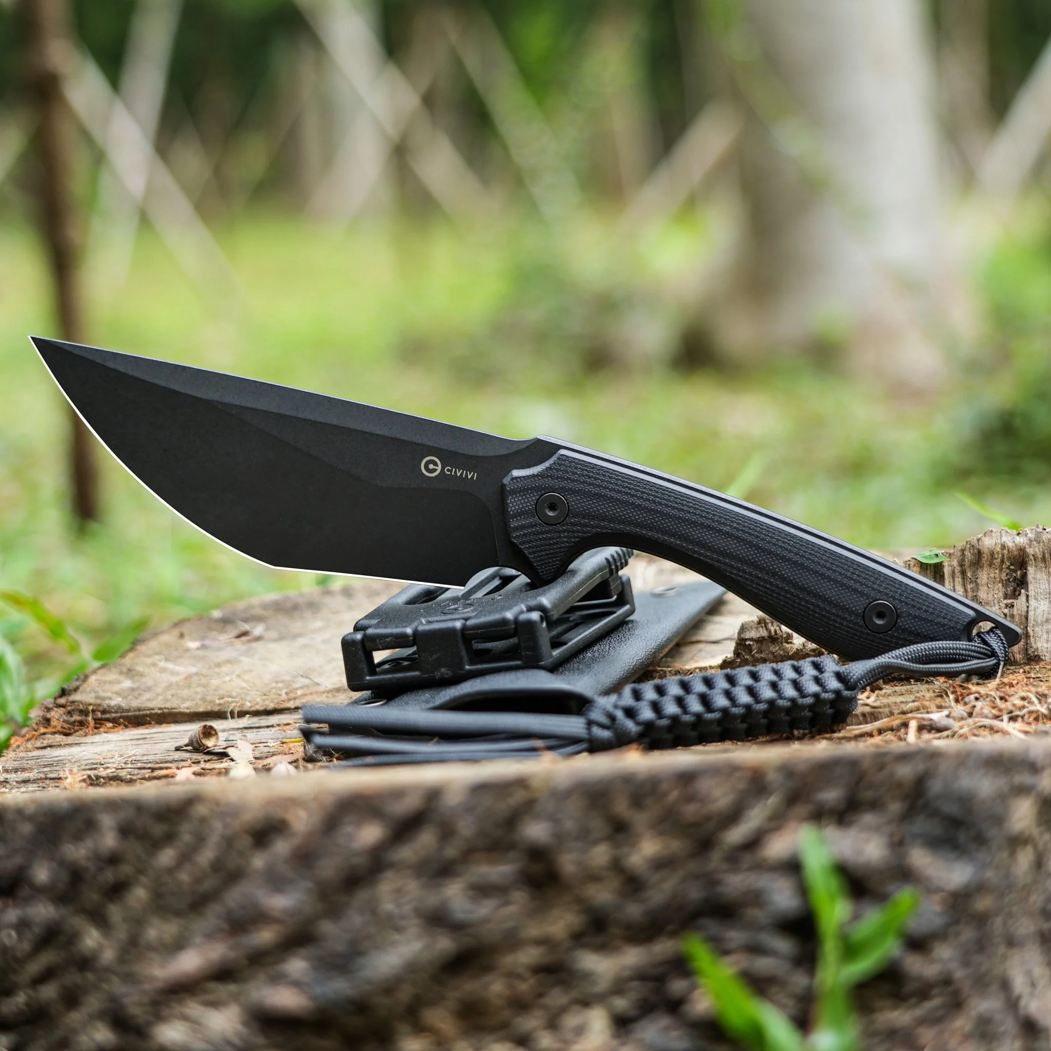 CIVIVI Concept 22 Fixed Blade Knife G10 Handle (4.8" D2 Blade) C21047-1 - Image 6