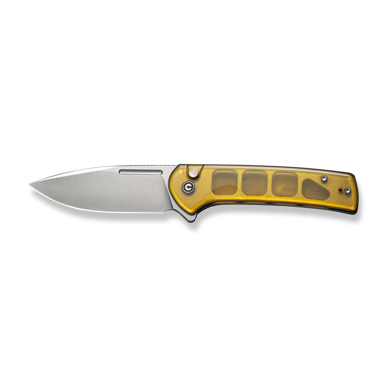 CIVIVI Conspirator Flipper & Button Lock Knife Ultem Handle (3.48" Nitro-V Blade) C21006-5 - Image 9