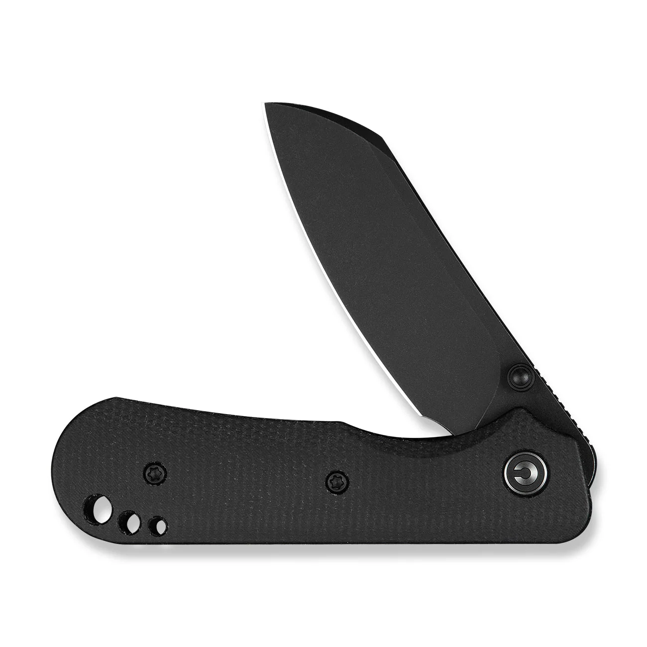 CIVIVI Crabby Thumb Stud Knife Micarta Handle (2.7" 14C28N Blade) C24055-3 - Image 11