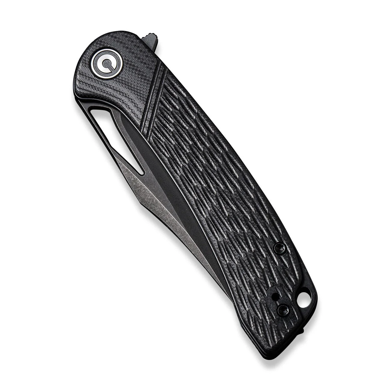 CIVIVI Dogma Flipper & Thumb Hole Knife G10 Handle (3.46" D2 Blade) C2005G - Image 5