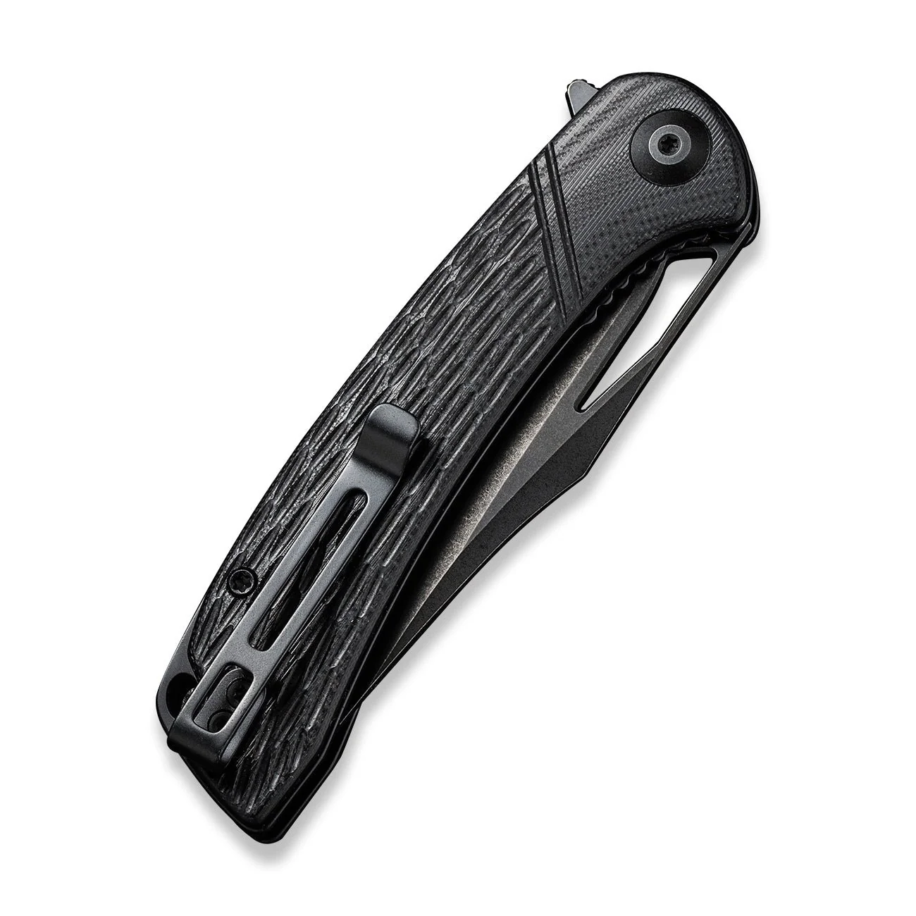 CIVIVI Dogma Flipper & Thumb Hole Knife G10 Handle (3.46" D2 Blade) C2005G - Image 6