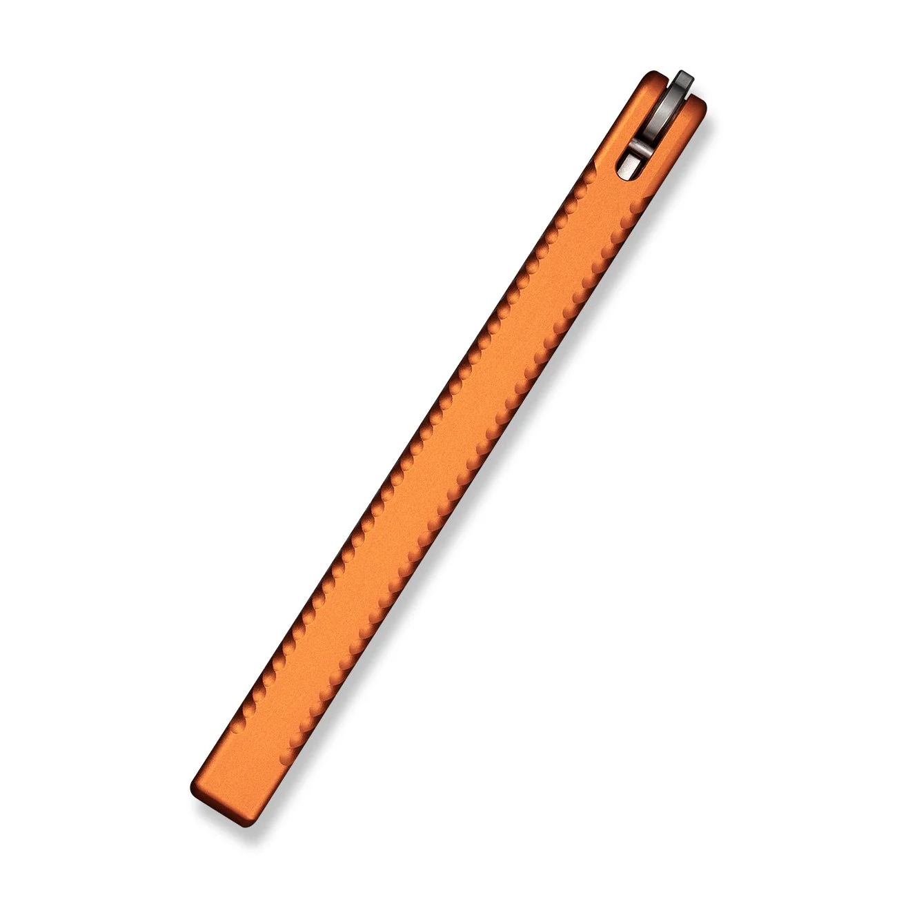 CIVIVI Dracolisk Butterfly Knife Trainer Orange Aluminum Handle (4.57" Satin Finished 9Cr18MoV Dull Blade) C25028-2 - Image 7